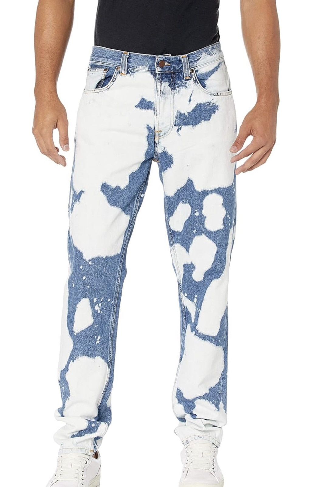 Nudie Jeans Nudie Jeans, Blue Steady Eddie II Jeans Tie Dye Size US 36 / EU 52 - 1 Thumbnail