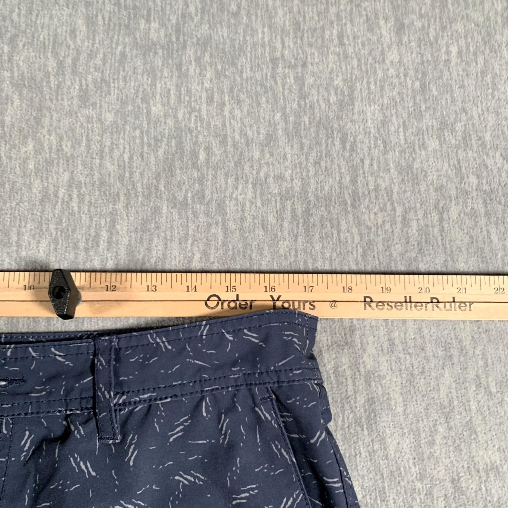 Tavik Tavik Mens Shorts 33 Blue Modern Beach Casual Stretch 10in Inseam Quick Dry Pockets Flat Front Size US 33 - 6 Thumbnail