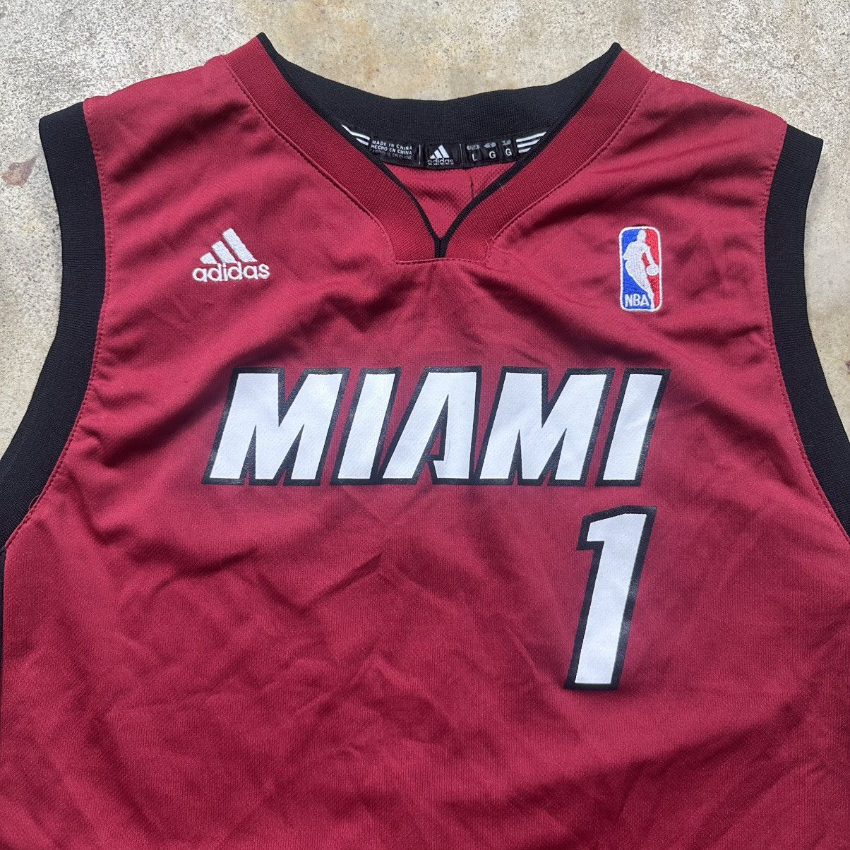 Adidas Adidas NBA Miami Heat Chris Bosh Basketball Jersey Size S Size US S / EU 44-46 / 1 - 2 Thumbnail