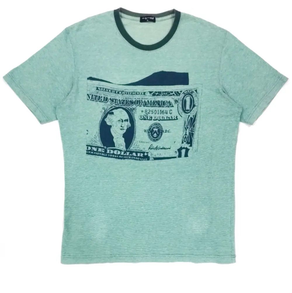 Andy Warhol × Vintage Rare! Vintage Y2k Andy Warhol $ Bill Pop Art Tee Size US XL / EU 56 / 4 - 1 Thumbnail