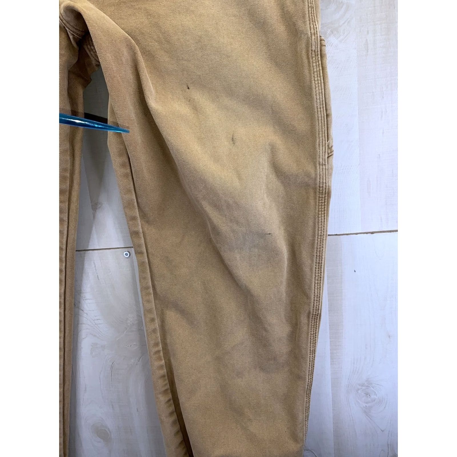Dickies Dickies Carpenter Straight Leg Work Pants Tan Size 40x30-6685 Mens Regular Canvas Cargo Pocket Waist 40 In 40x30-6685 Size US 40 / EU 56 - 7 Thumbnail
