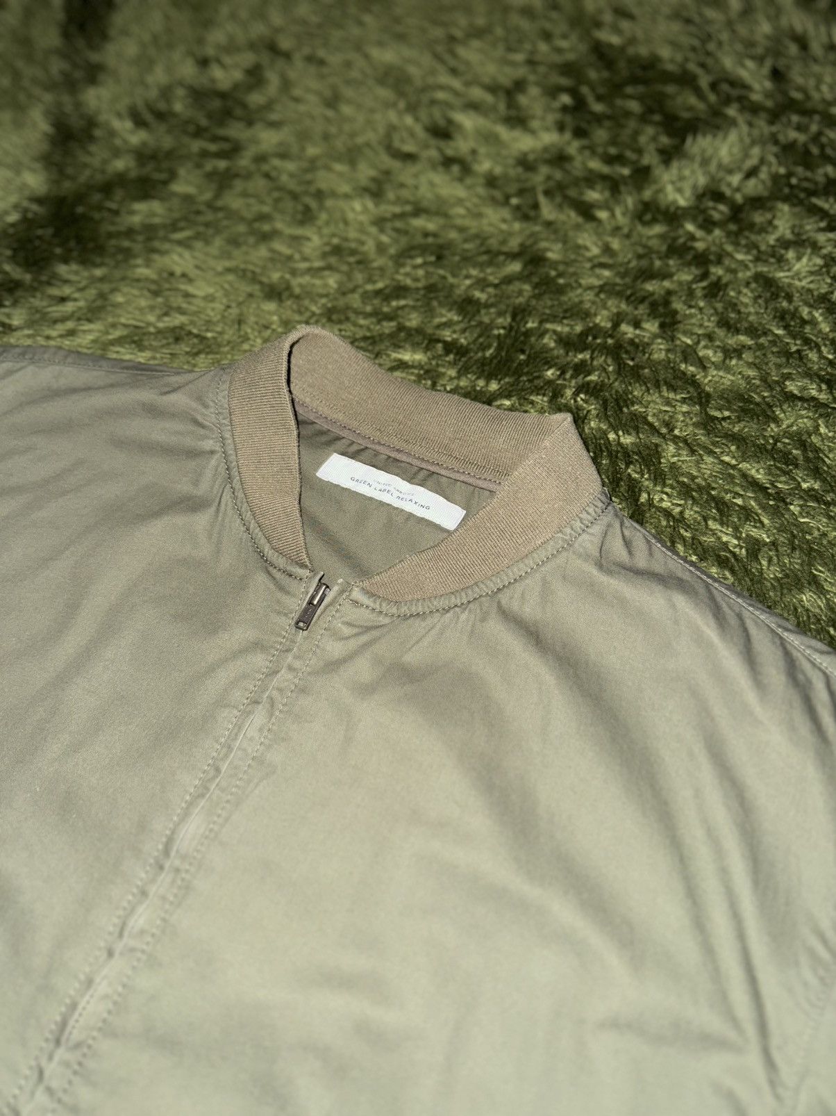 United Arrows [L] United Arrows Green Label Relaxing Washed Bomber Jacket Size US L / EU 52-54 / 3 - 2 Thumbnail