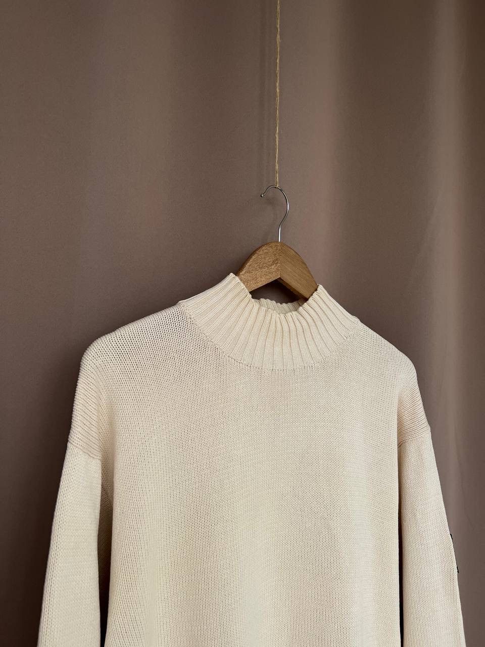 Yves Saint Laurent Yves Saint Laurent Rare Knit Patch Sweater Mens Size M/L Size US M / EU 48-50 / 2 - 3 Thumbnail