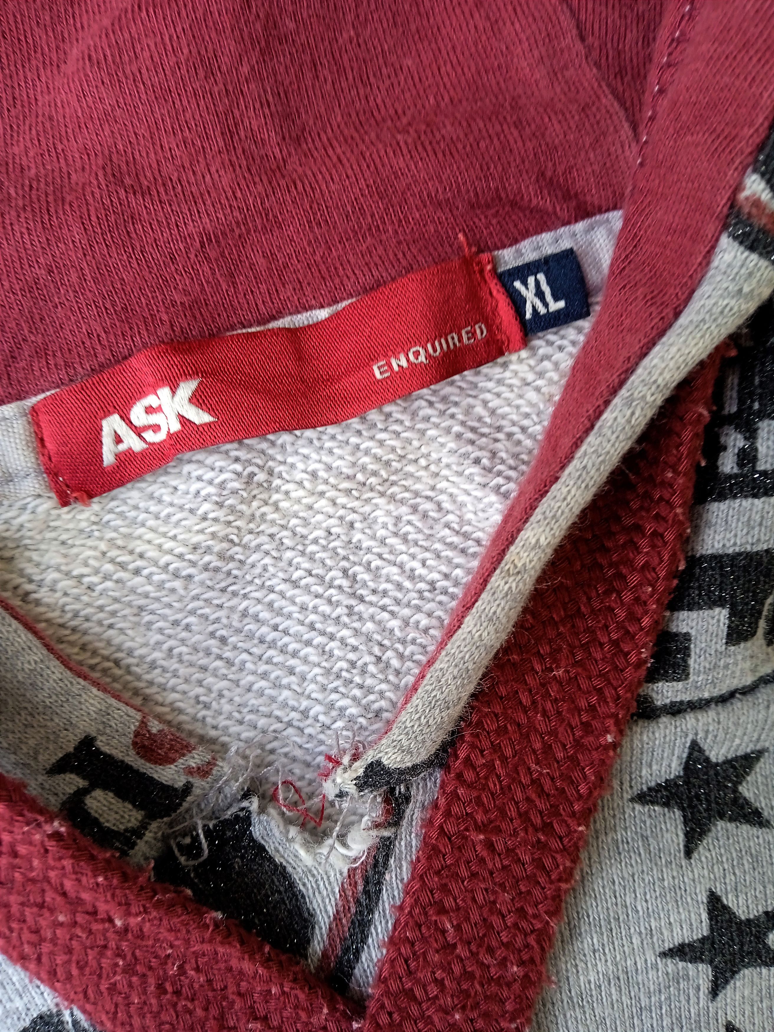 Hysteric Glamour × If Six Was Nine × Japanese Brand Japanesebrand Ask Full Print Y2k Hoodie Size US L / EU 52-54 / 3 - 3 Thumbnail