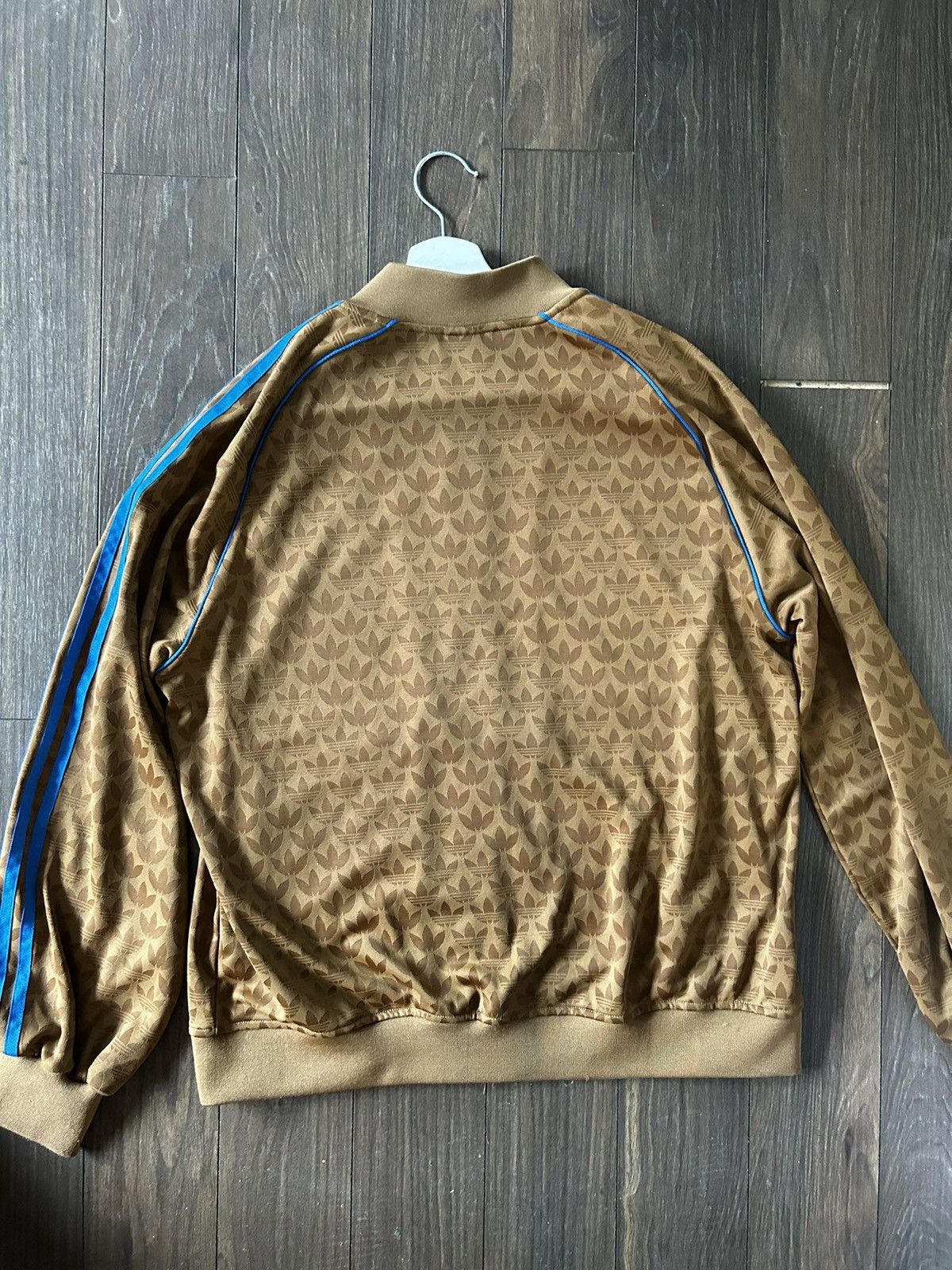 Adidas × Vintage Adidas top track brown Size US XL / EU 56 / 4 - 8 Thumbnail