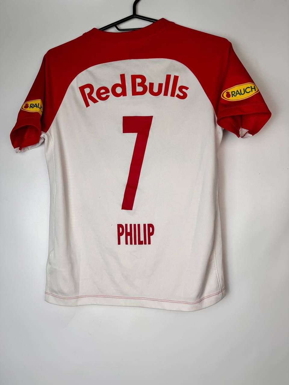 Nike × Red Bull Fc Red Bull Salzburg 2018 2019 Home Football Shirt Jersey Size US XXS / EU 40 - 2 Thumbnail