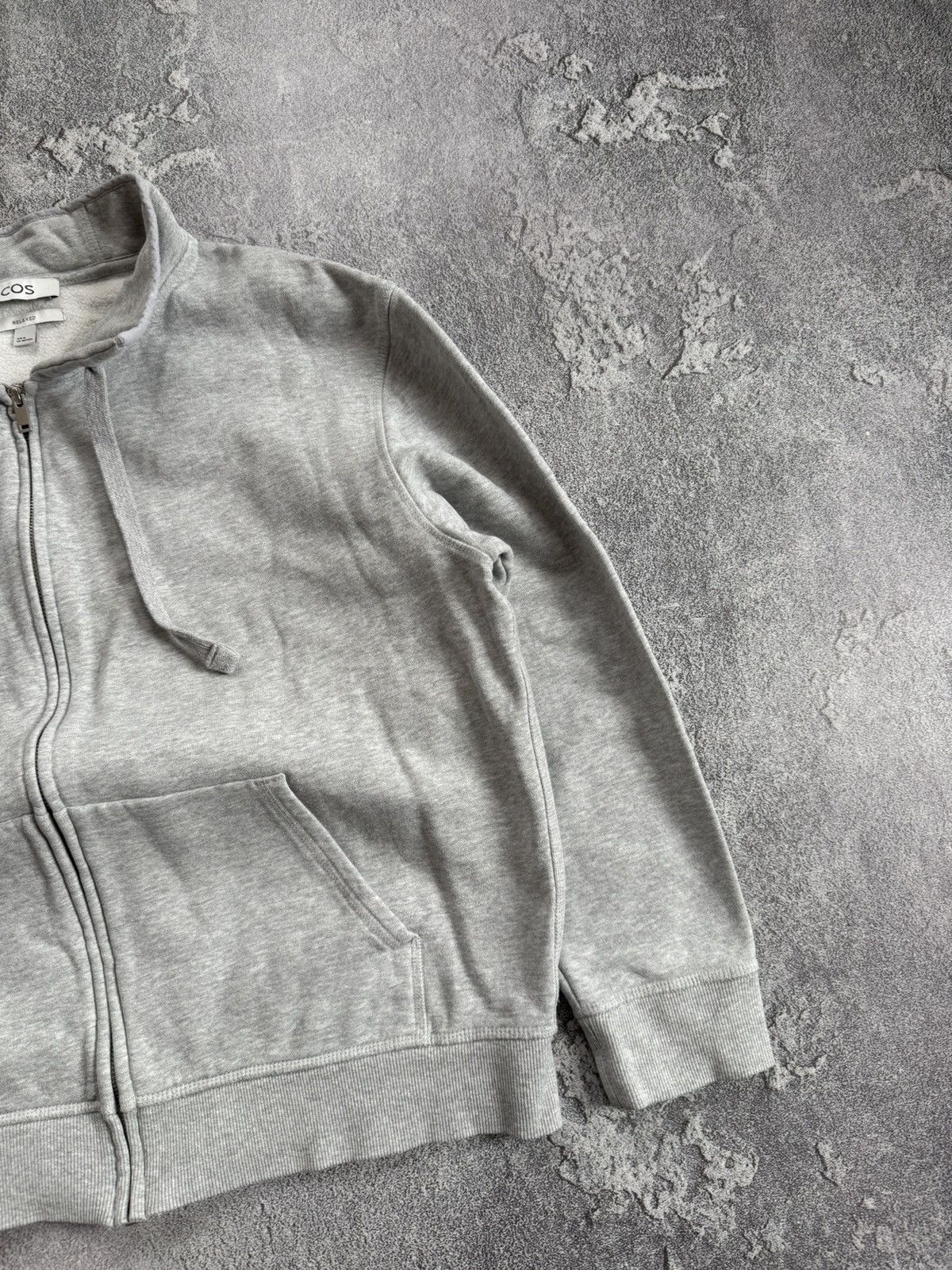 Cos × Designer COS M relaxed zip sweatshirt long sleeve jumper pullover Size M / US 6-8 / IT 42-44 - 6 Thumbnail