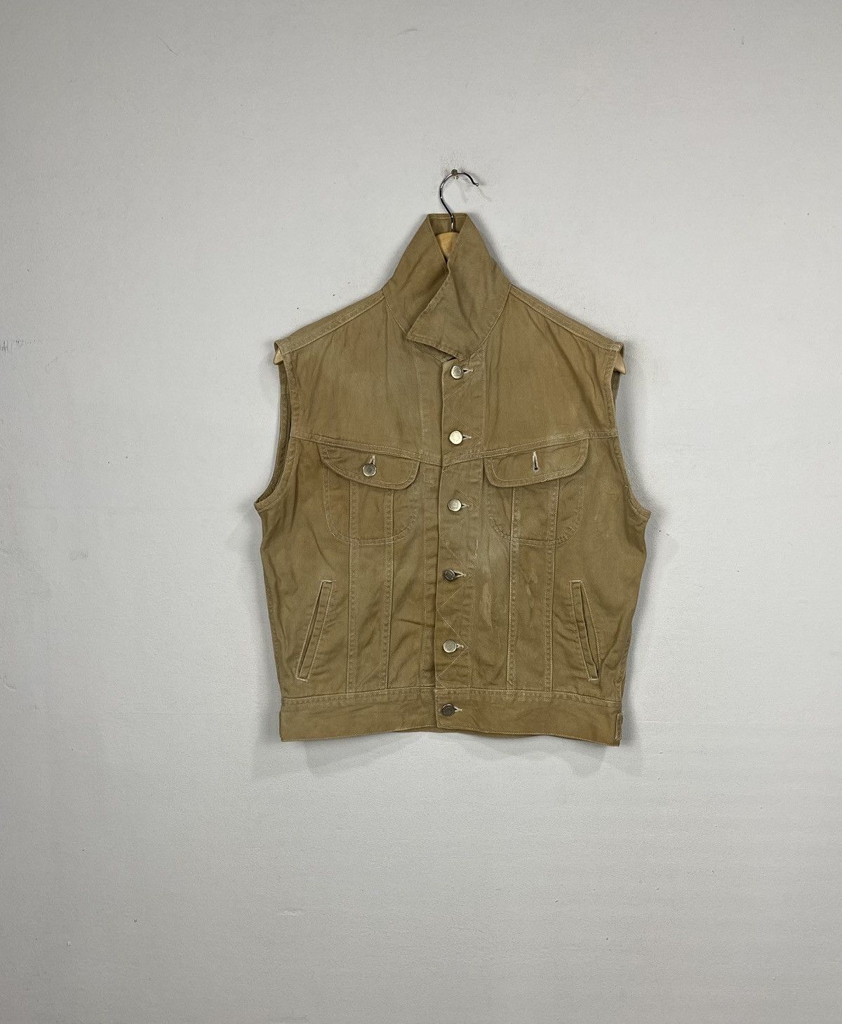 Japanese Brand × Other × Vintage STUDIO MAPS STYLISH VEST Size US M / EU 48-50 / 2 - 1 Thumbnail