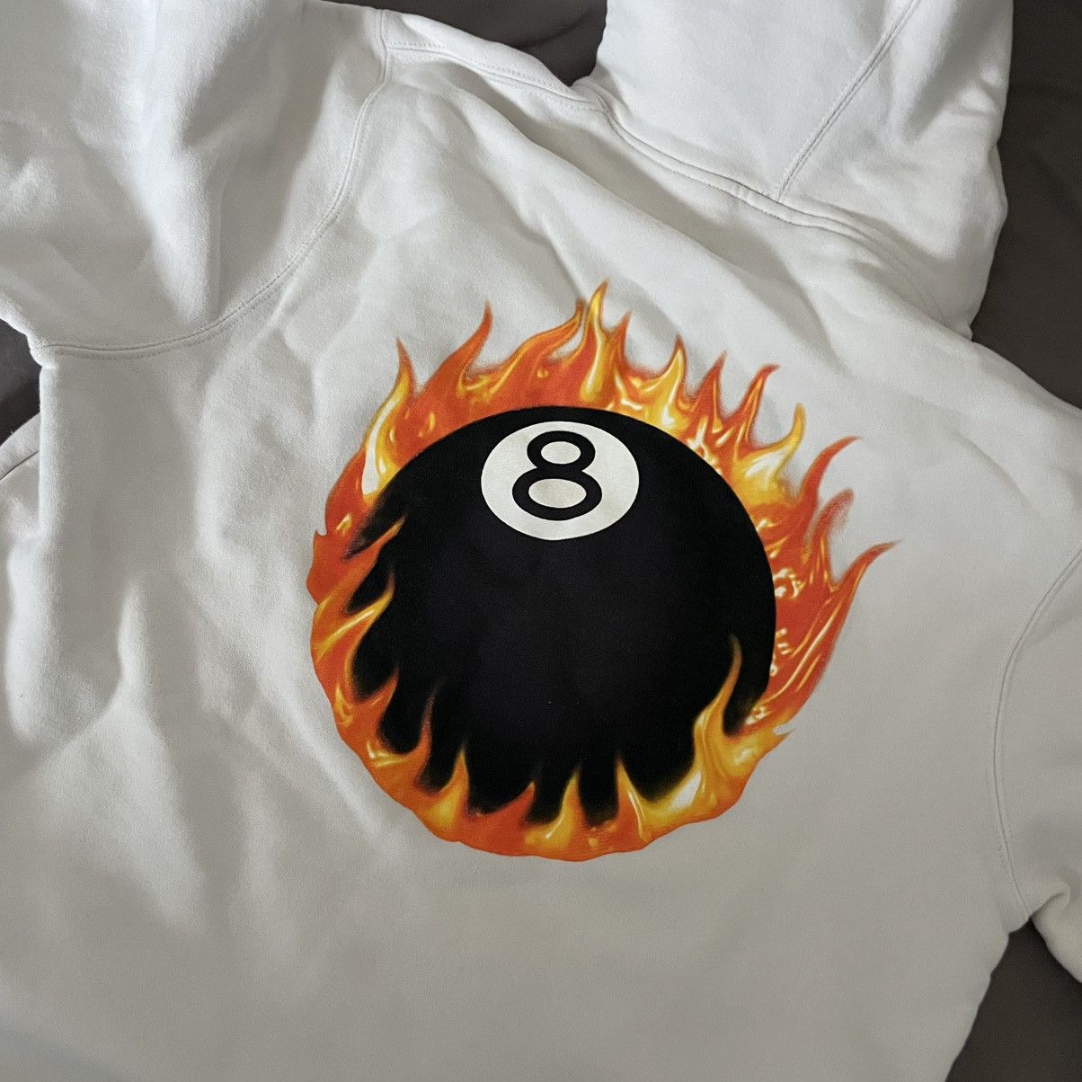 Stussy Fire 8-Ball Hoodie