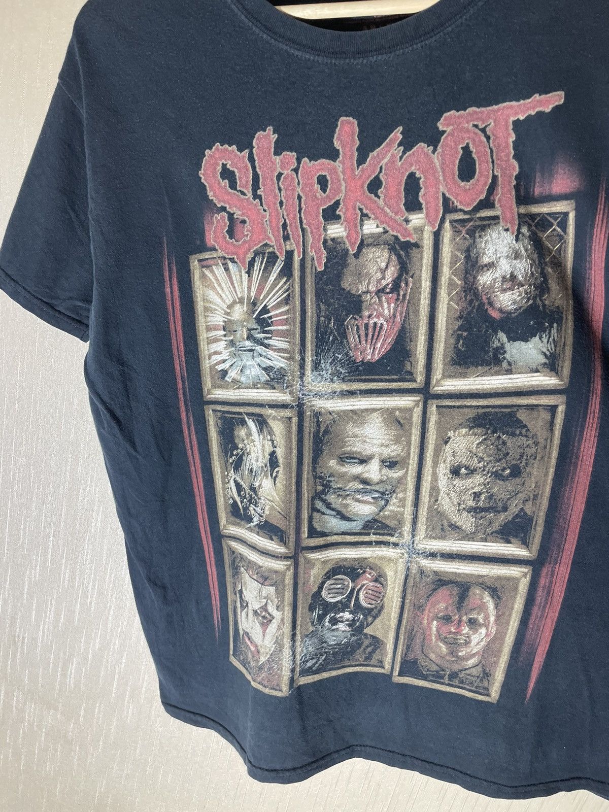 Slipknot × Vintage Slipknot vintage streetwear T shirt Size US L / EU 52-54 / 3 - 5 Thumbnail