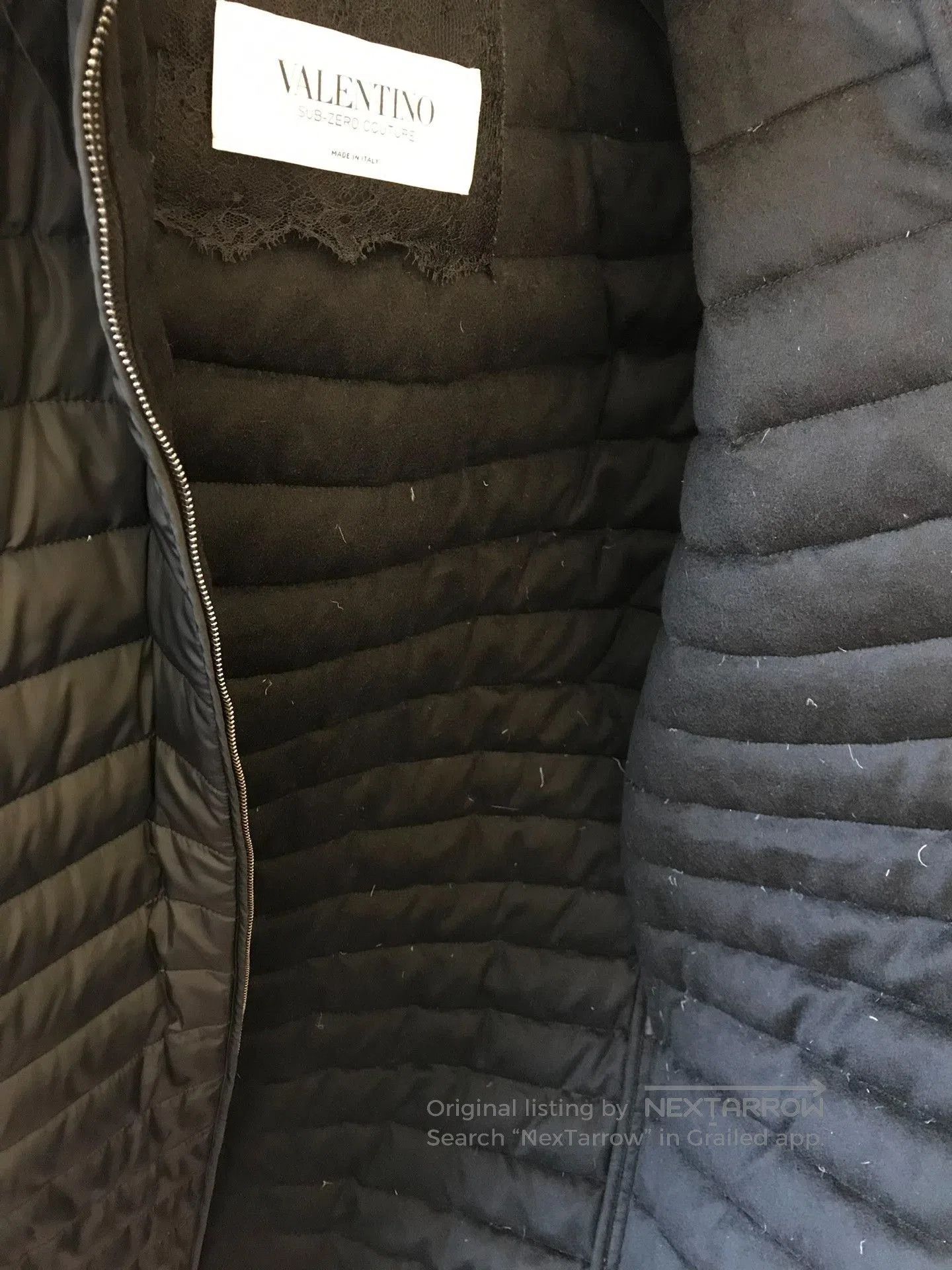 Valentino Valentino Black Down Cloak Coat. Size S / US 4 / IT 40 - 3 Thumbnail