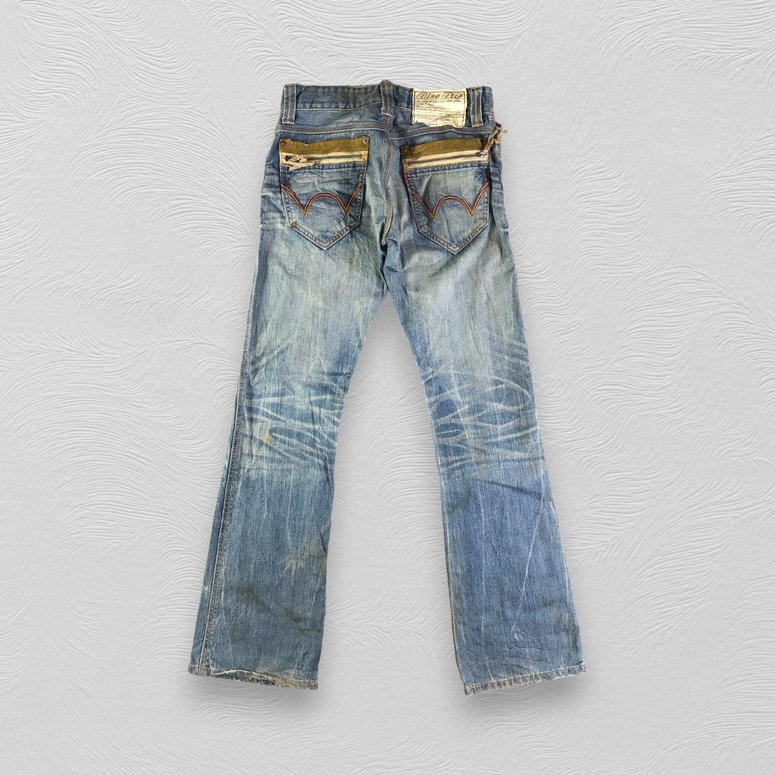 Edwin Vintage Edwin Blue Trip Jeans Flare Denim KJ2478 Size US 28 / EU 44 - 2 Thumbnail