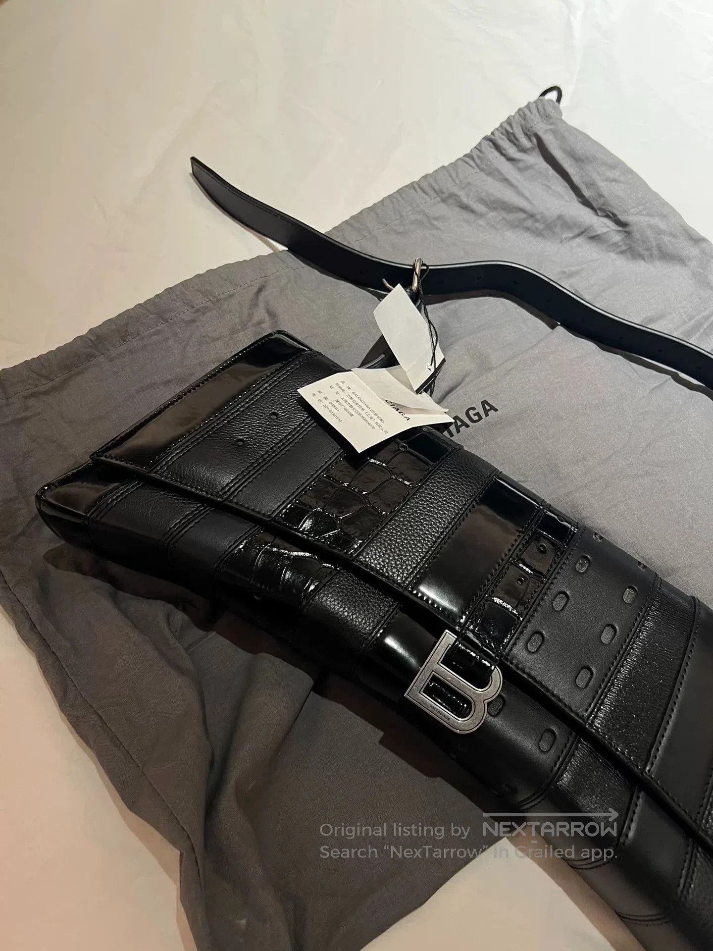 Balenciaga Balenciaga Multibelt Black Baguette Bag. Size ONE SIZE - 5 Thumbnail