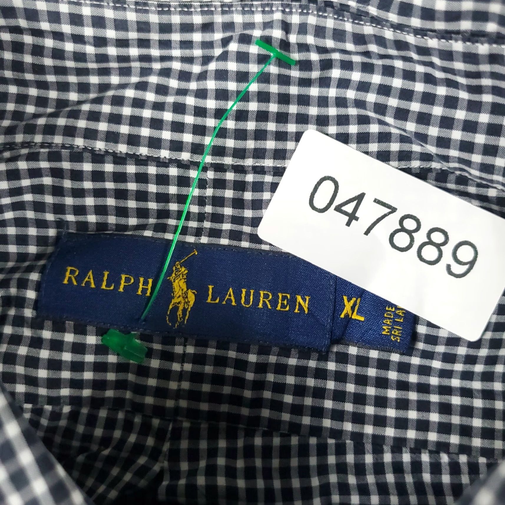 Ralph Lauren Ralph Lauren Shirt Mens XL Blue Check Pony Casual Button Up Long Sleeve - Button-Down Collar, Cotton, Classic Preppy Style Size US XL / EU 56 / 4 - 8 Thumbnail