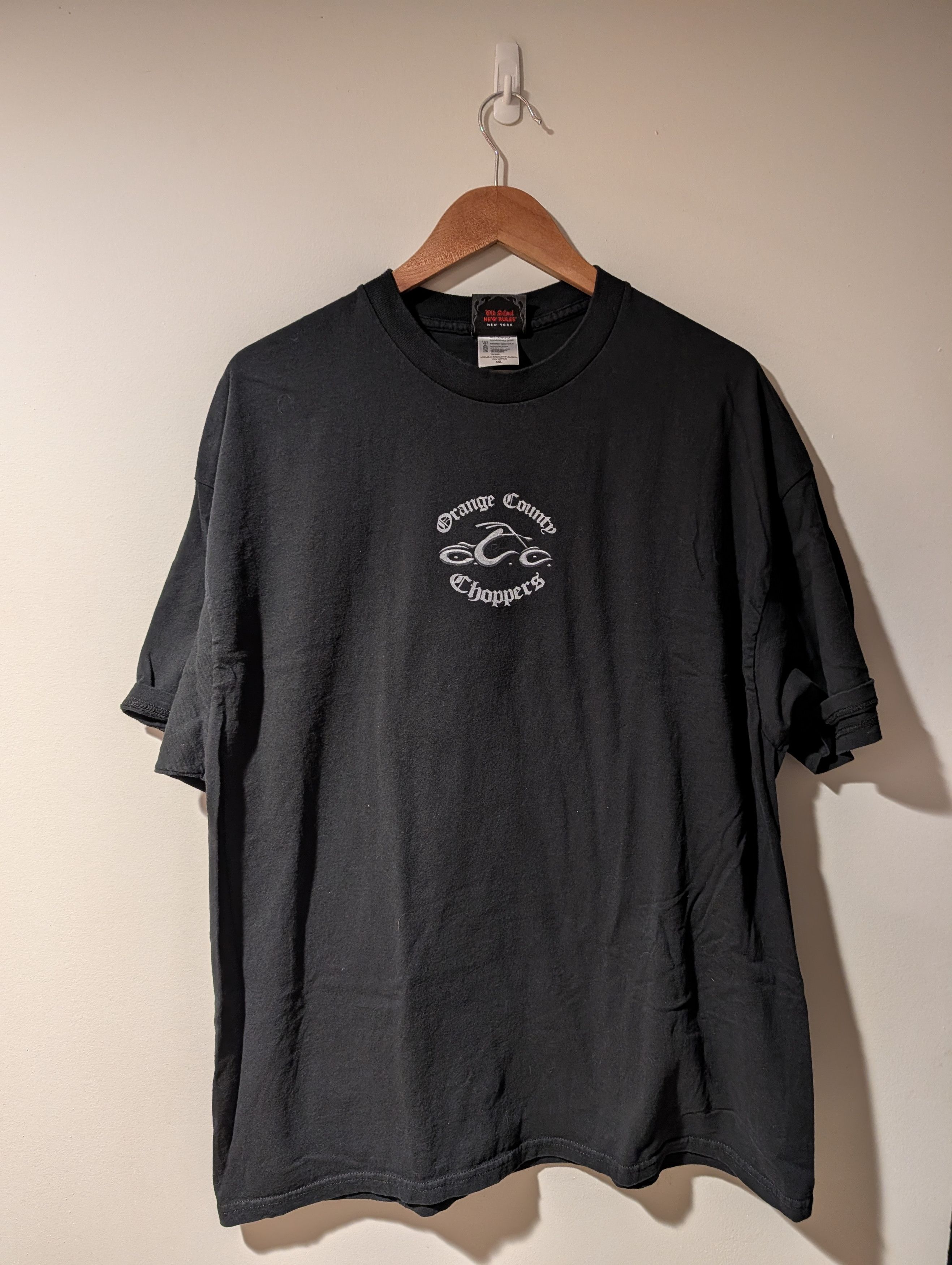 West Coast Choppers Vintage Y2K Orange County Choppers Sword Motorcycle T-Shirt Size US XXL / EU 58 / 5 - 3 Thumbnail