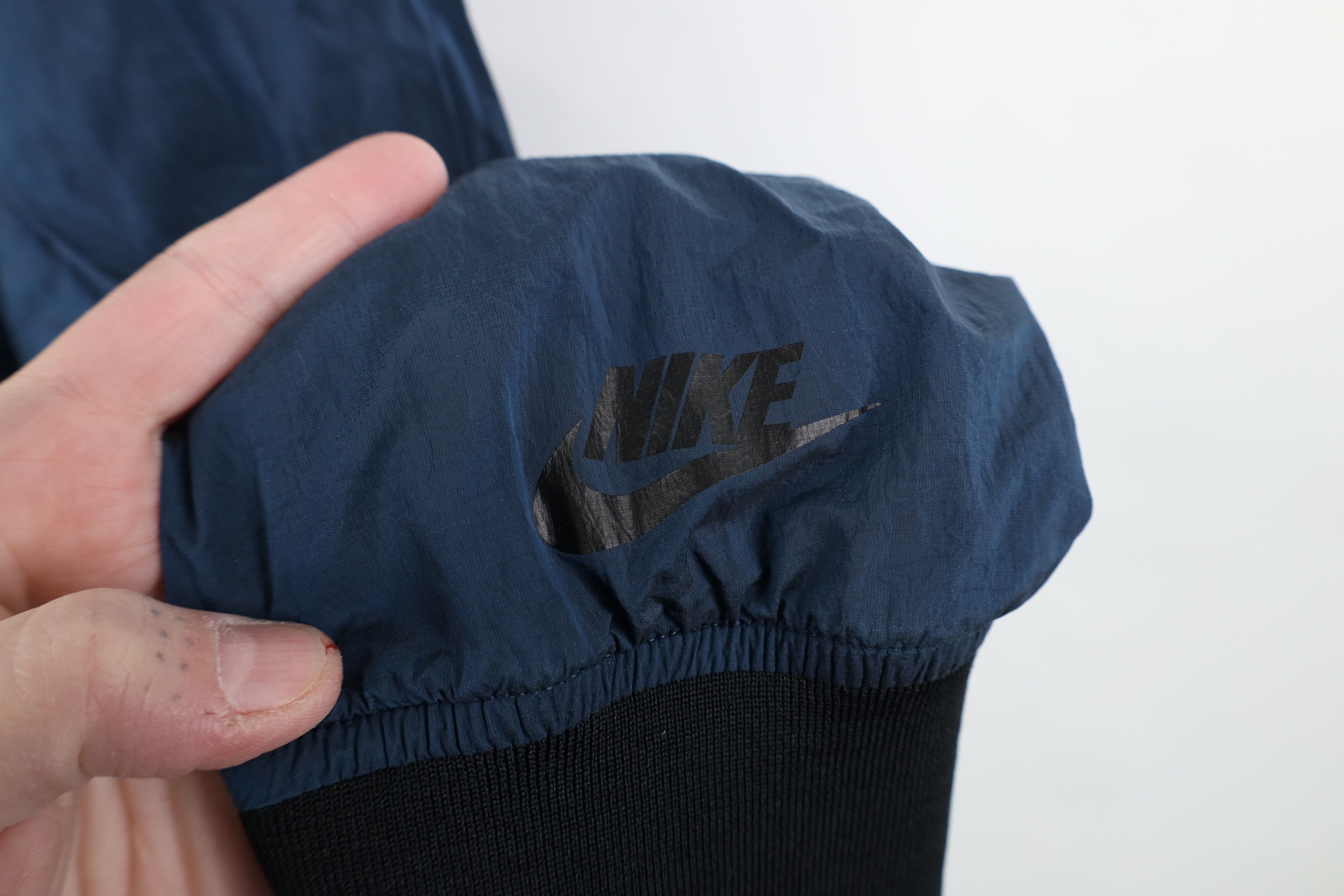 Nike Nike Tech Hypermesh Vented Varsity Jacket Windbreaker Blue Size US XXL / EU 58 / 5 - 4 Thumbnail