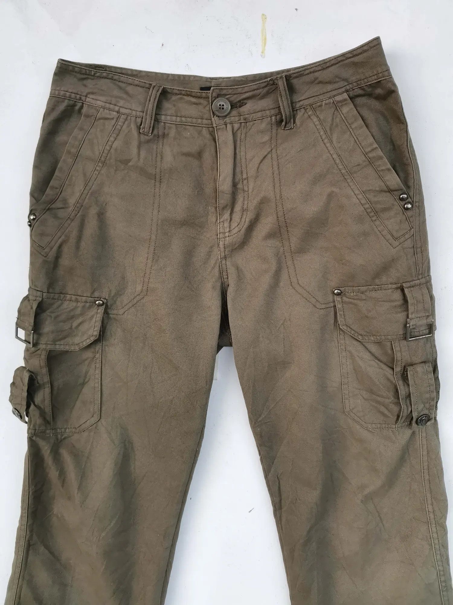 Japanese Brand Rare!!! Ugiz Jeans Tactical Cargo Multipocket Pants Size US 30 / EU 46 - 8 Thumbnail