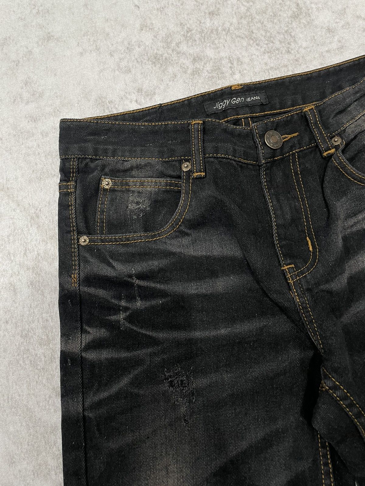 2000s jiggy gen japan japan smoke wash denim y2k style