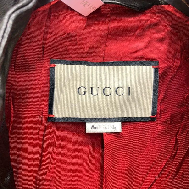 Gucci Gucci Black sheep leather jacket 2505-Nextarrow Size XS / US 0-2 / IT 36-38 - 3 Thumbnail