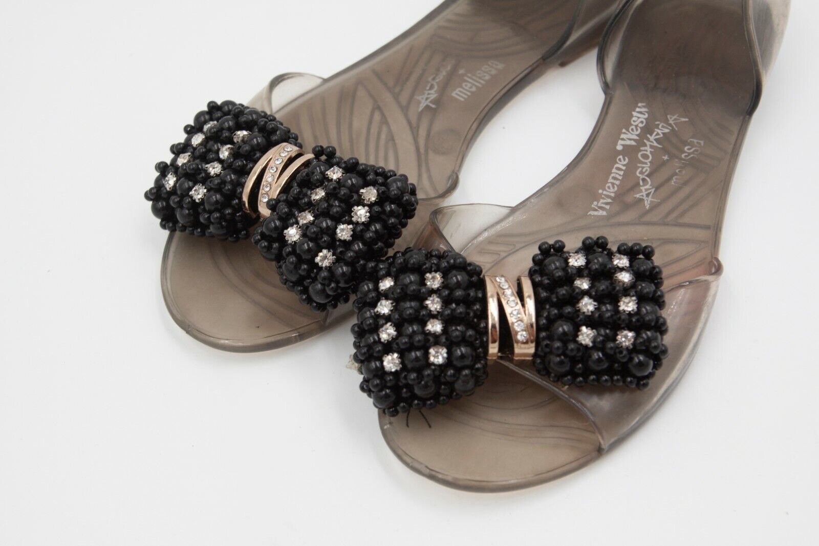 Vivienne Westwood Vivienne Westwood x Melissa Swarovski Flats Anglomania Size US 6.5 / IT 36.5 - 2 Thumbnail