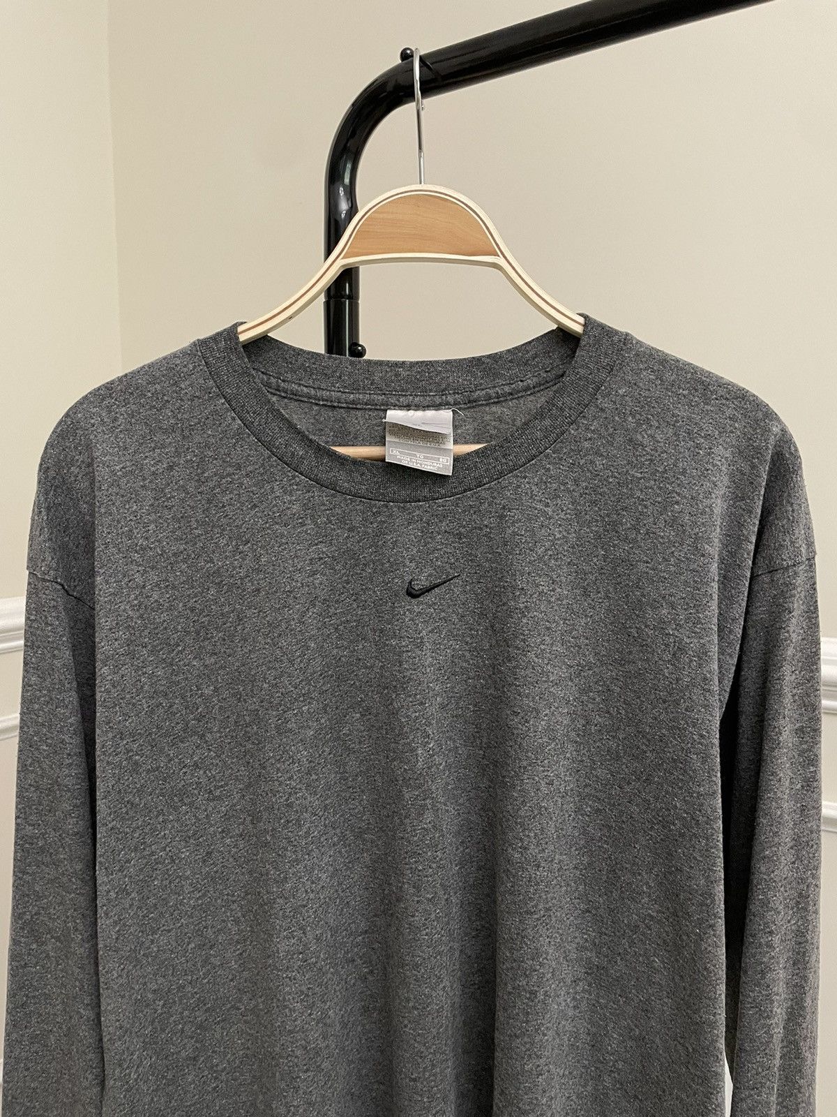 Nike × Supreme Vintage Y2K Grey Nike Art Tee Shirt Size US L / EU 52-54 / 3 - 2 Thumbnail