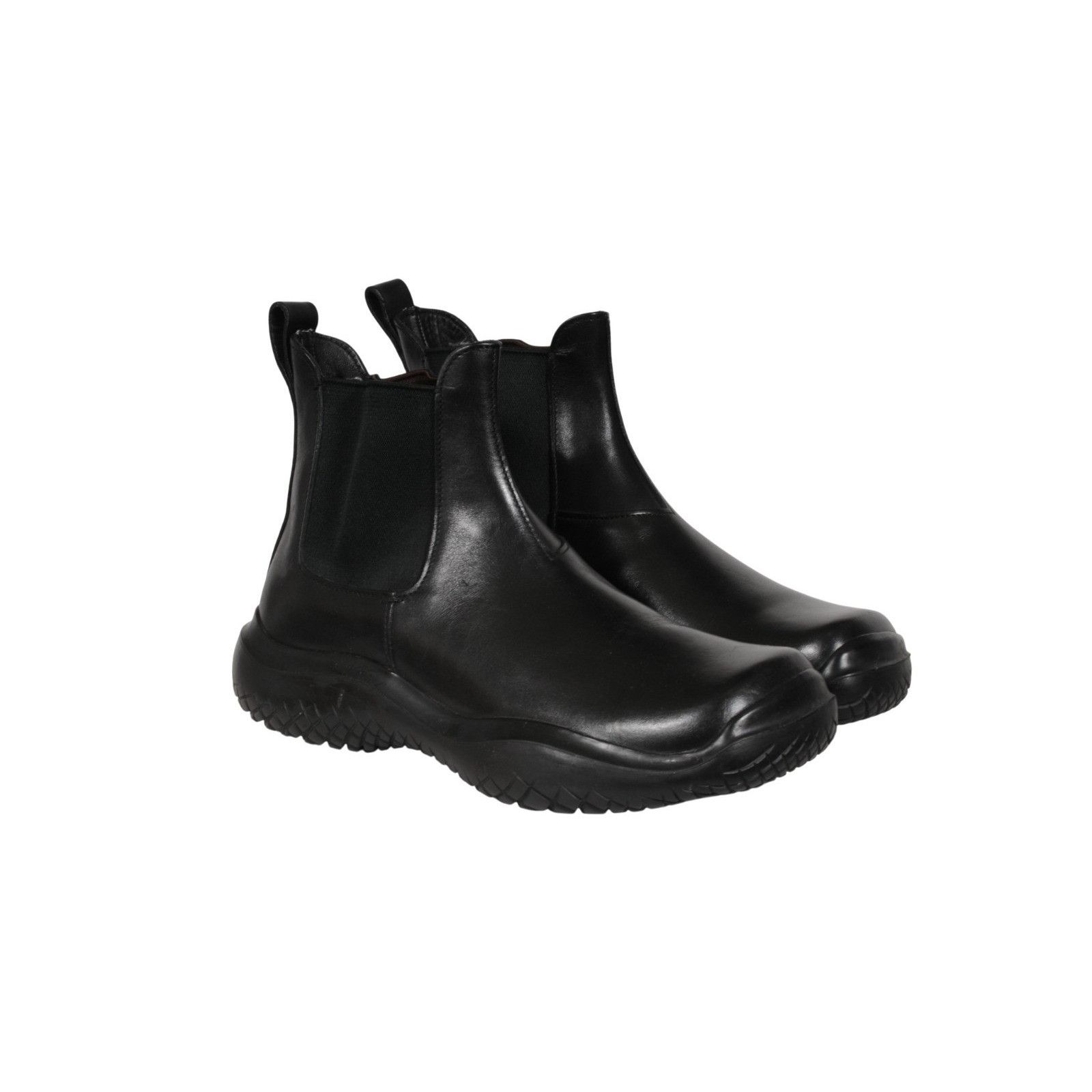 Prada AW99 Vintage Chelsea Boot Black Leather - 02616 Size US 7 / EU 40 - 12 Thumbnail