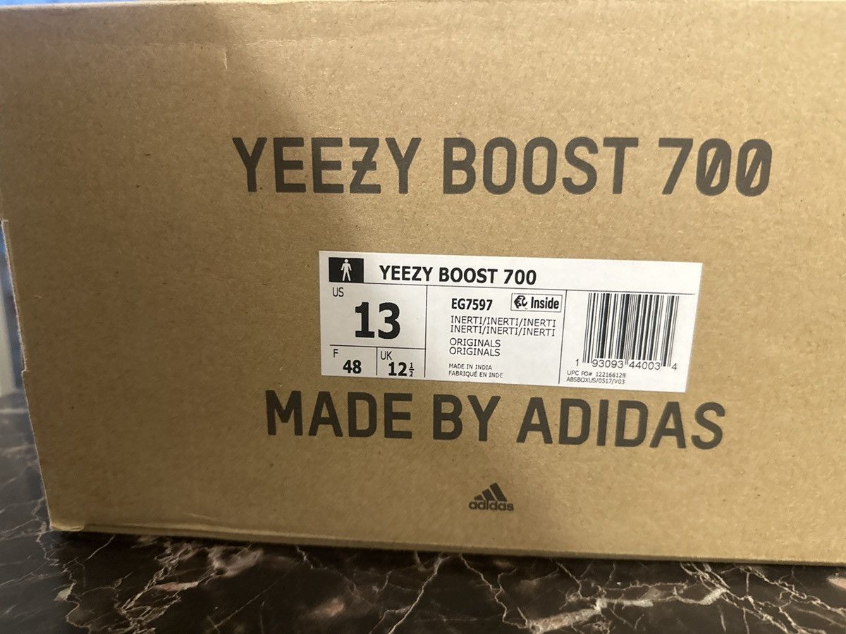 Yeezy Inertia 700 Yeezy sz 13 Size US 13 / EU 46 - 1 Thumbnail