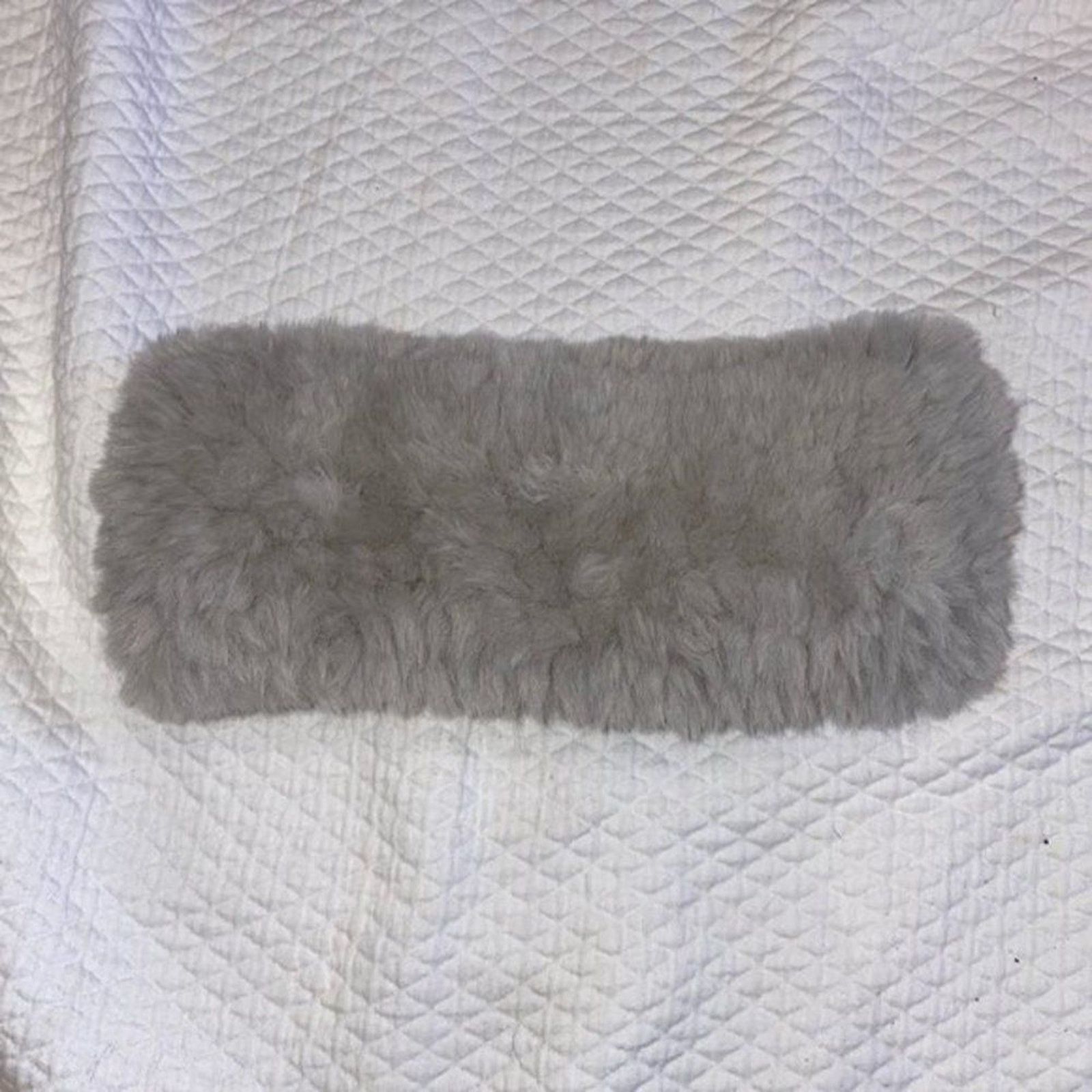 Other Renvy Gray Faux Fur Ear Muffs | Sz OS Size ONE SIZE - 2 Thumbnail