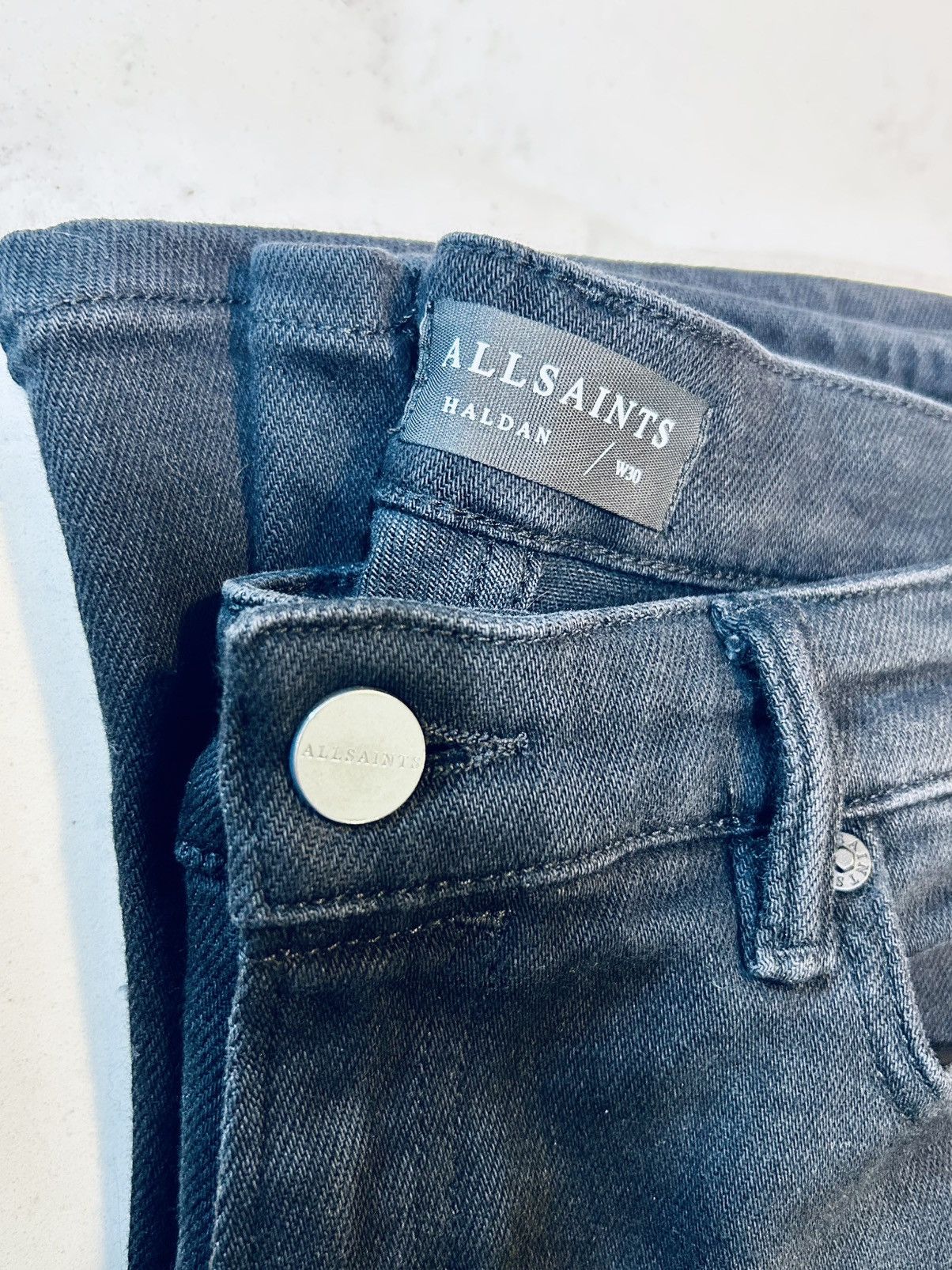 Allsaints HALDAN DENIM BOOTCUT JEANS - 30 Size 30" / US 8 / IT 44 - 1 Thumbnail