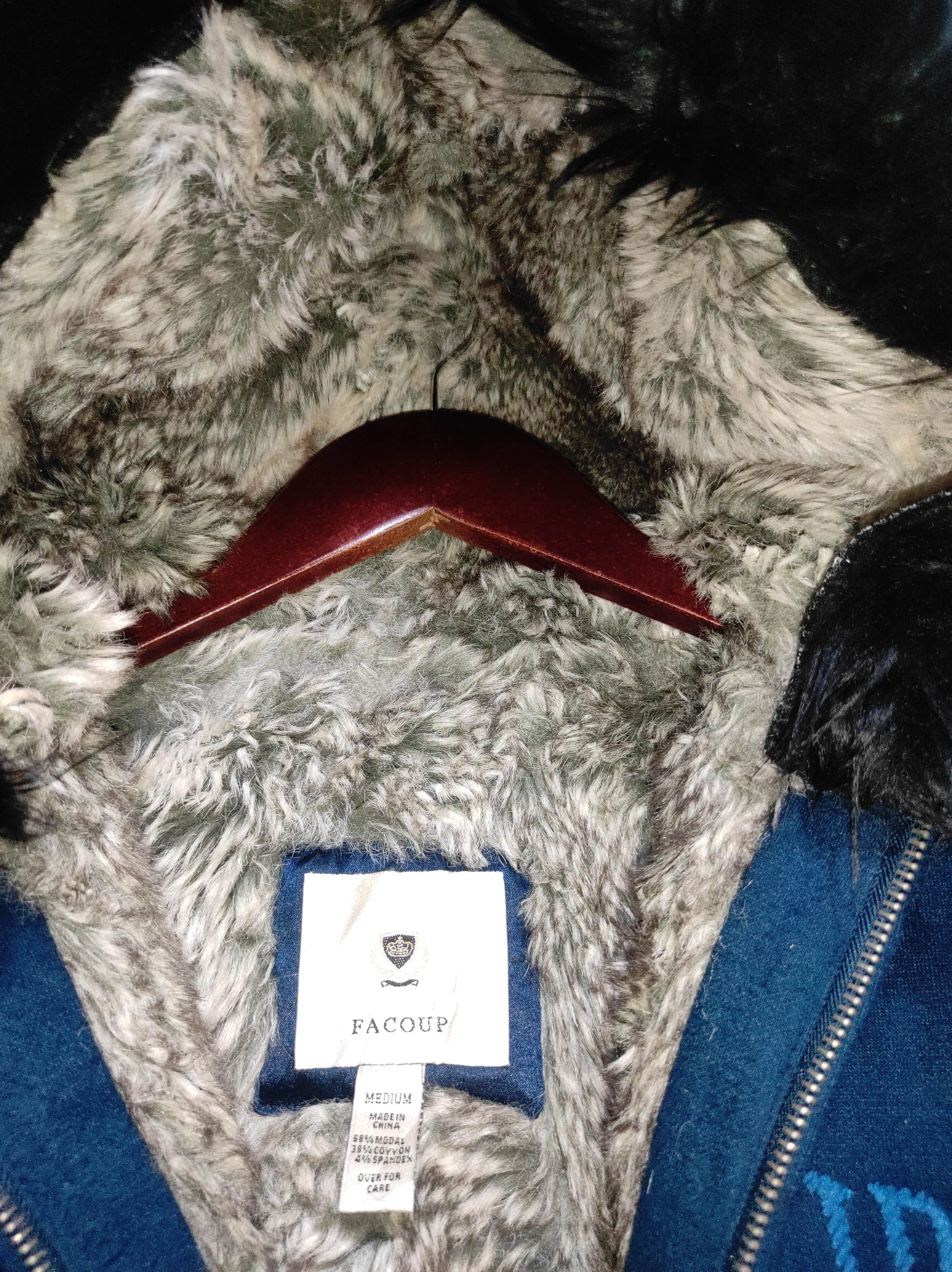 If Six Was Nine Facoup Girl Sherpa Zip Fur Hoodie if6was9 LGB style Size M / US 6-8 / IT 42-44 - 8 Thumbnail