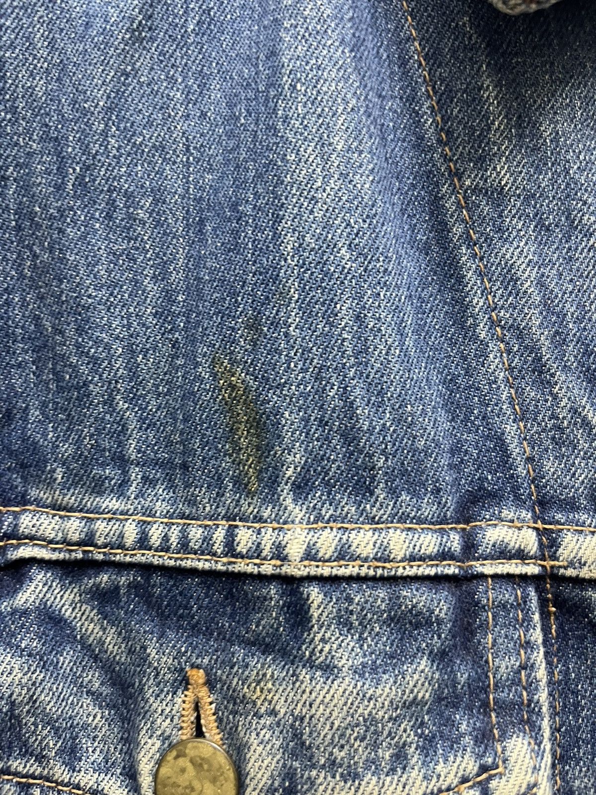 Japanese Brand Vintage 80s 90s Rugged IceFire Japan Trucker Denim Jacket S Size US S / EU 44-46 / 1 - 8 Thumbnail
