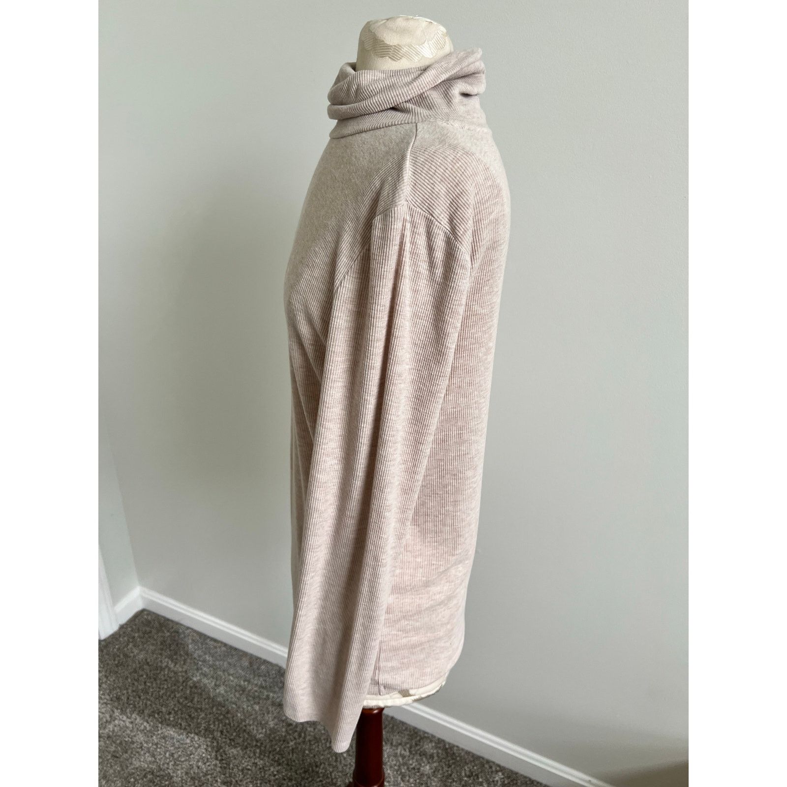 Loft Loft Turtleneck Long Sleeve Knit Sweater Large Size L / US 10 / IT 46 - 3 Thumbnail