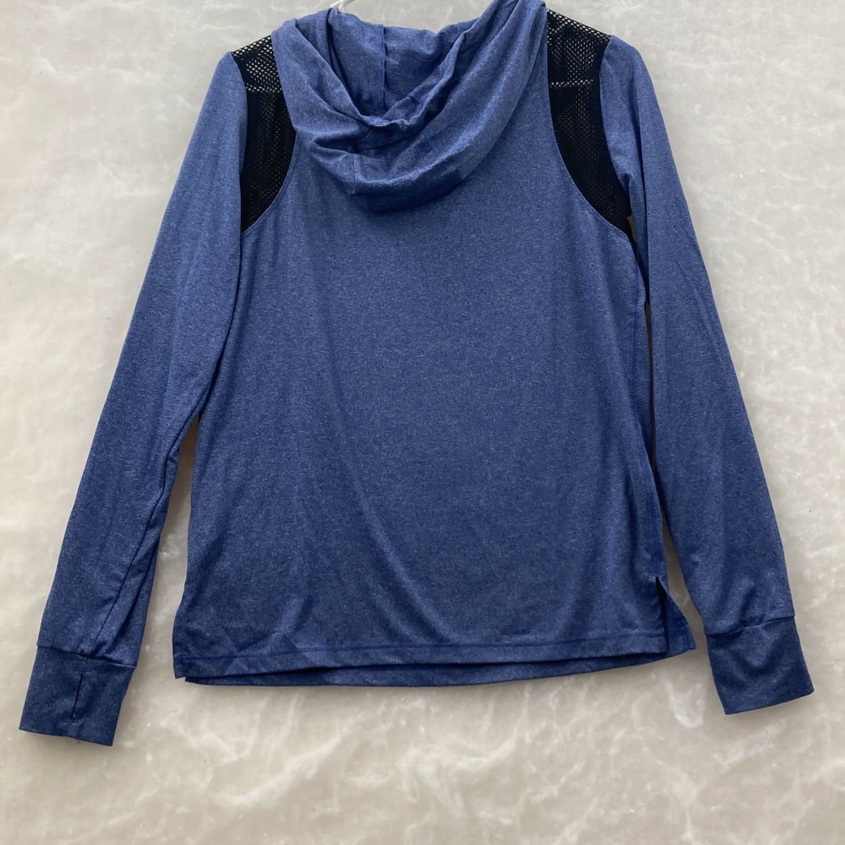Vintage Aéropostale Live Love Dream Womens Blue Size S Quarter Zip Pullover Hoodie Size S / US 4 / IT 40 - 5 Thumbnail