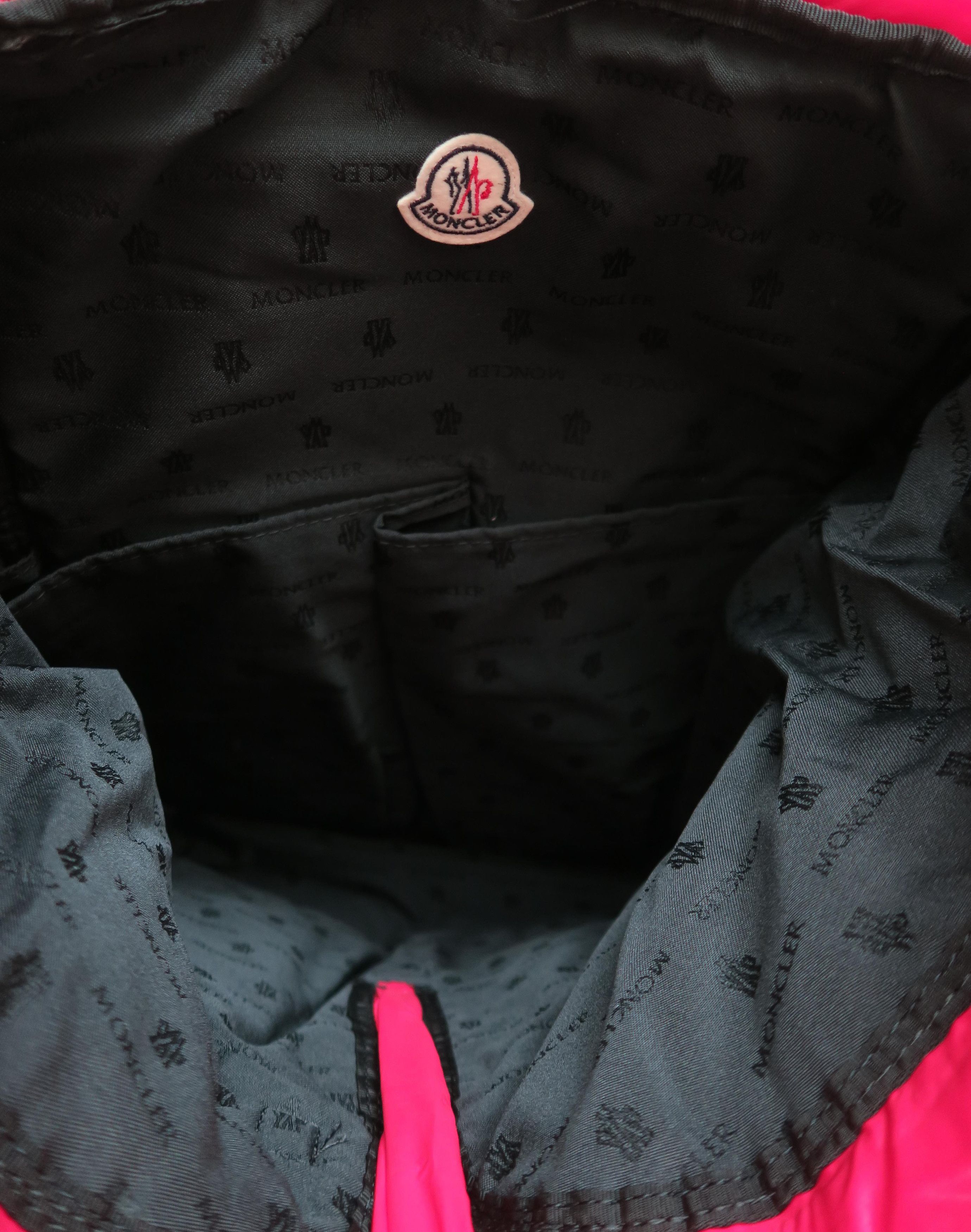Moncler Moncler Italy Grey Wool Unisex Backpack Size ONE SIZE - 15 Thumbnail