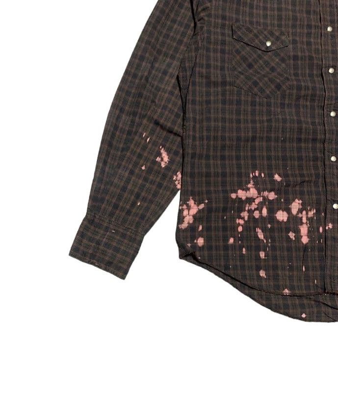 Japanese Brand Trashed Vintage Prps Western Flannel Shirt Size US XL / EU 56 / 4 - 2 Thumbnail