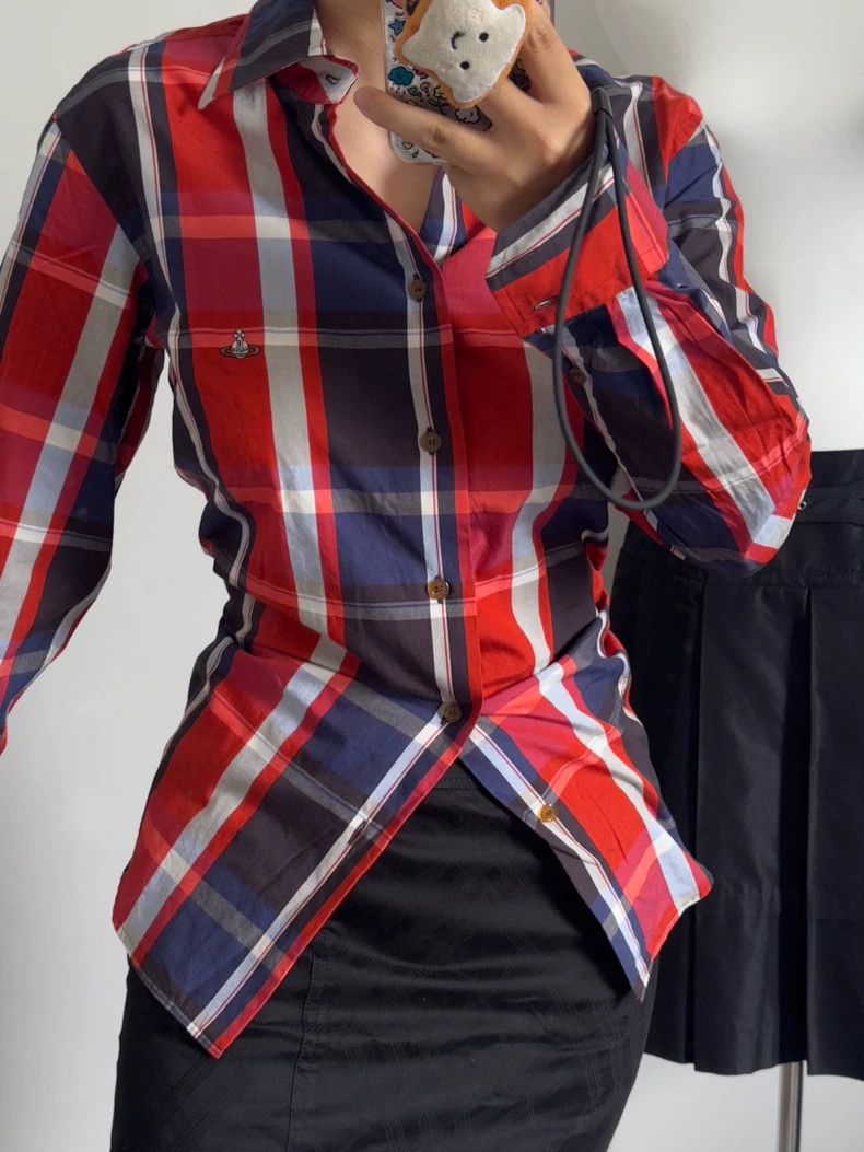 Vivienne Westwood Vivienne Westwood Red shirt Size S / US 4 / IT 40 - 8 Thumbnail