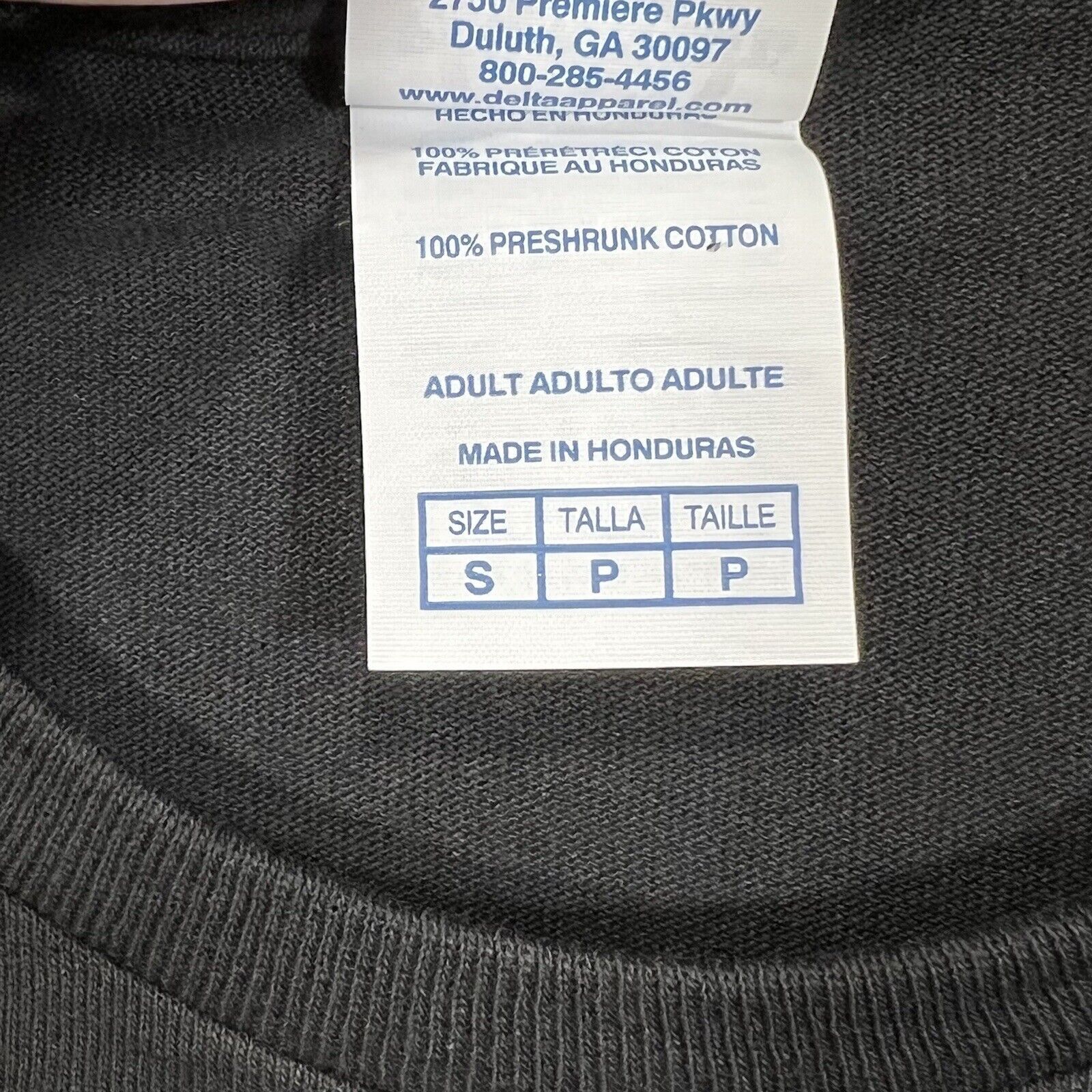 Delta Cedar Point Haunt Halloweekends Black Graphic T Shirt Size US S / EU 44-46 / 1 - 4 Thumbnail