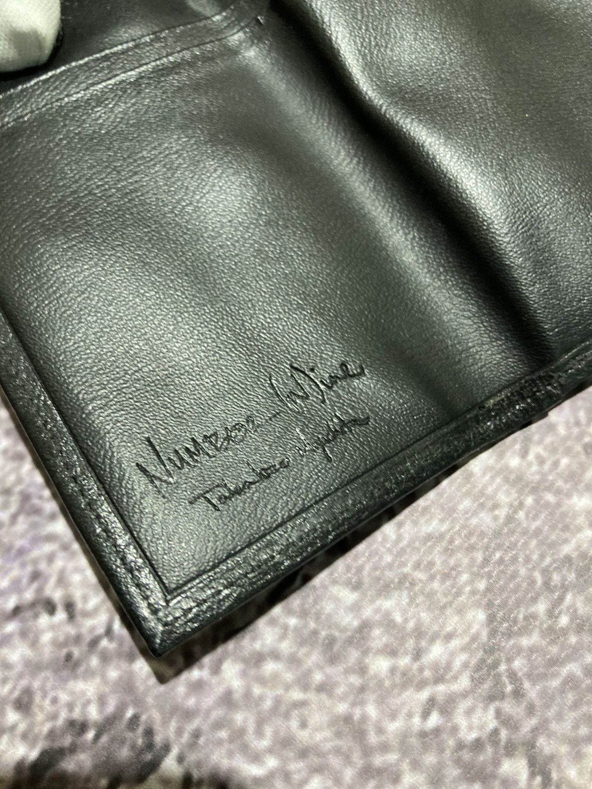 Number (N)ine NUMBER (N)INE Takahiro Miyashita Vintage 3-ld Wallet Leather Size ONE SIZE - 11 Thumbnail