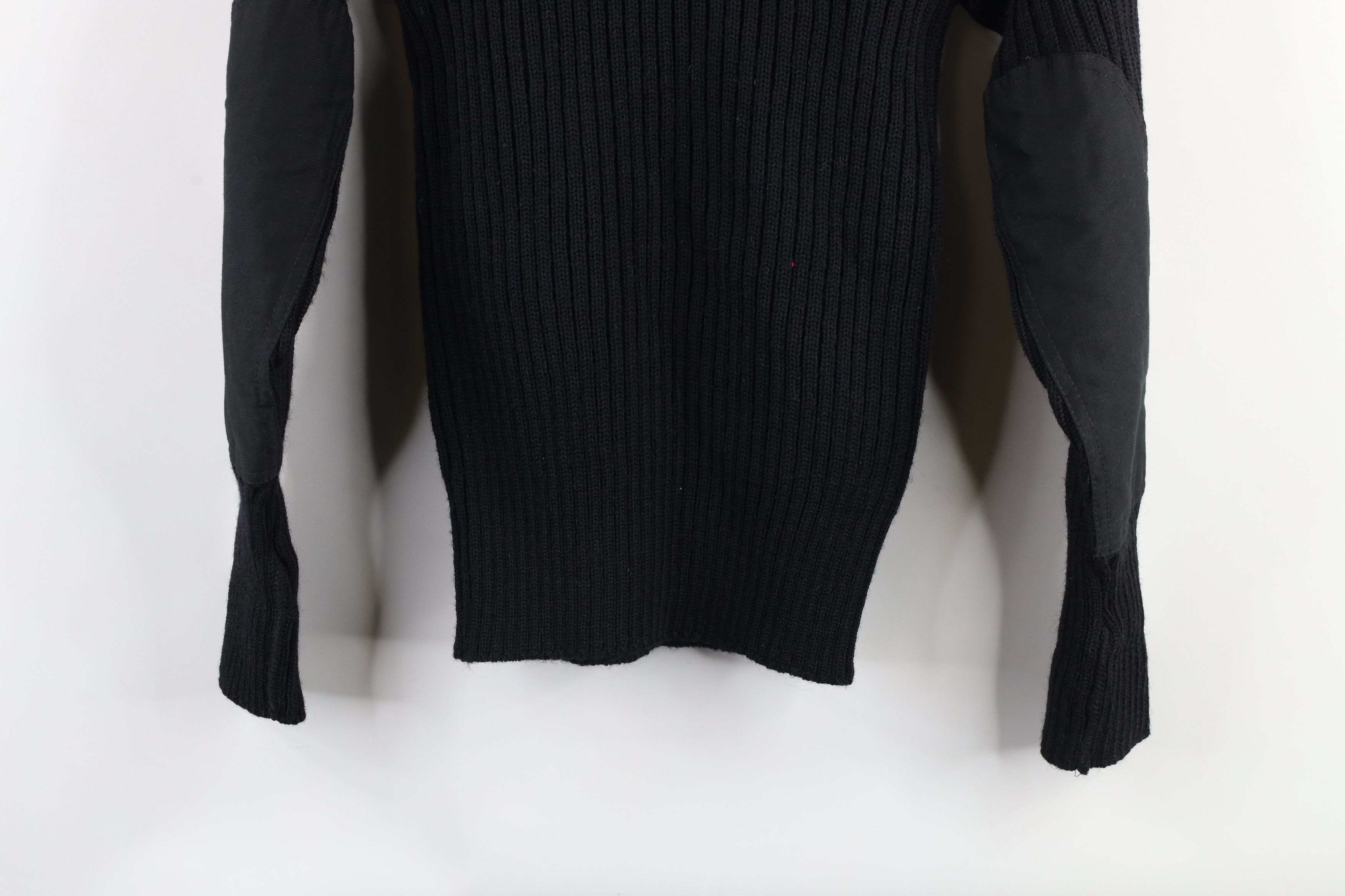 Vintage Vintage 90s Streetwear Ribbed Knit Military Commando Sweater Size US S / EU 44-46 / 1 - 13 Thumbnail