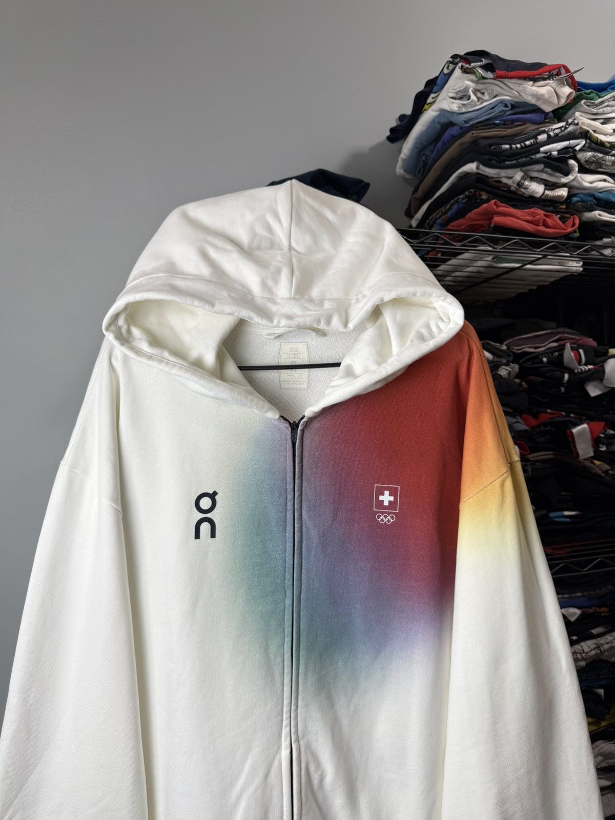Other 💥Rare! CloudTec Swiss Olympic Zip Hoodie Size US XL / EU 56 / 4 - 3 Thumbnail