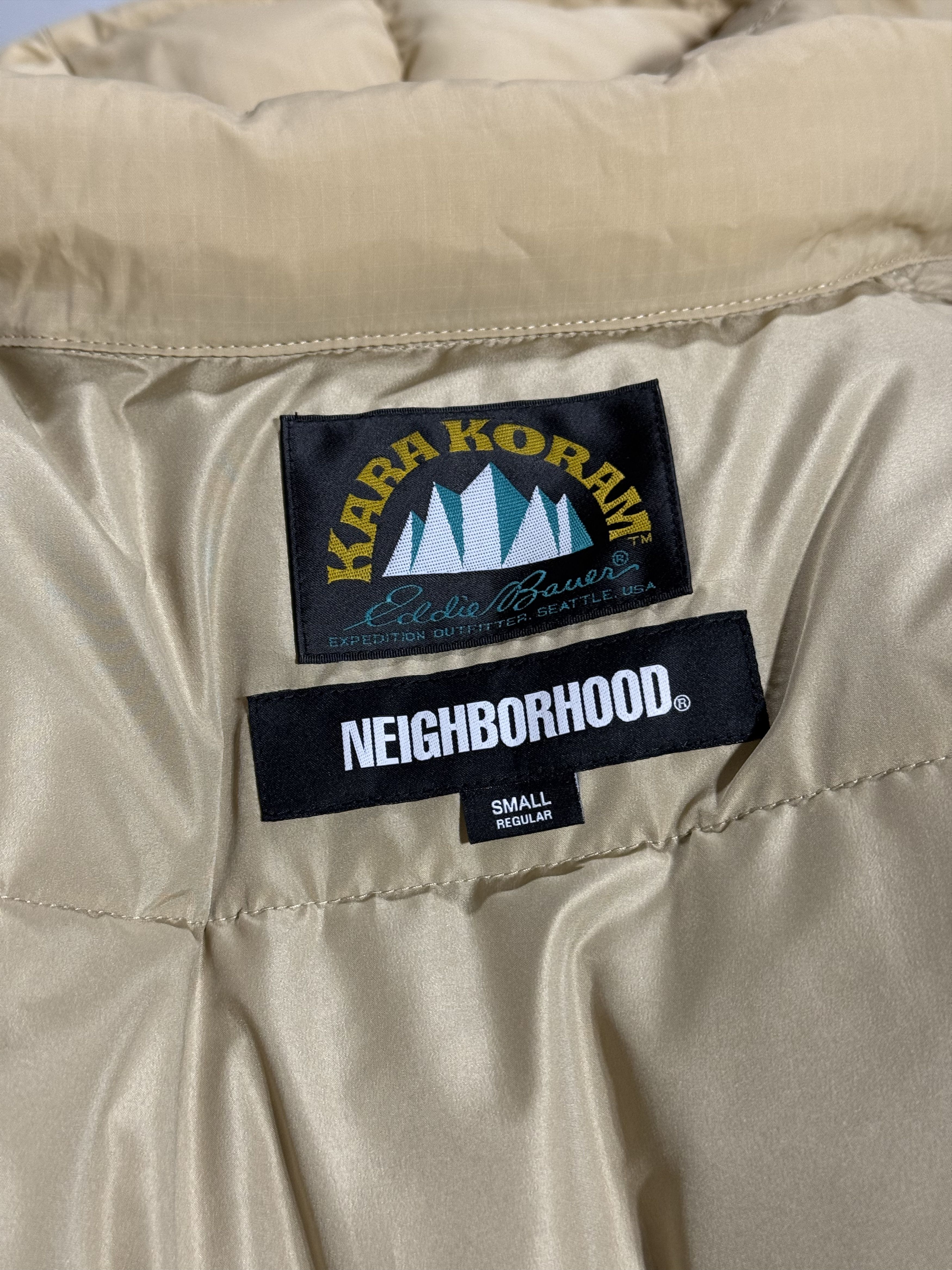 Neighborhood Neighborhood x Eddie Bauer Karekoram Down Jacket 'Beige' Size US S / EU 44-46 / 1 - 5 Thumbnail