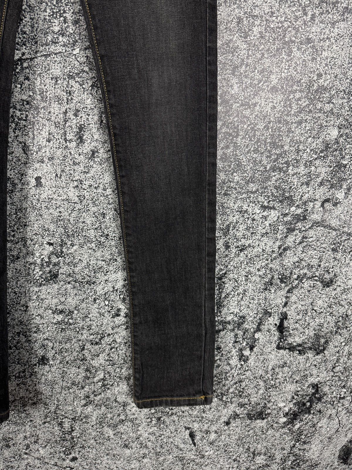 John Richmond John Richmond Denim BP14 Nero Skinny Jeans Fortaleza Italy Size 38" / US 16 / IT 52 - 5 Thumbnail