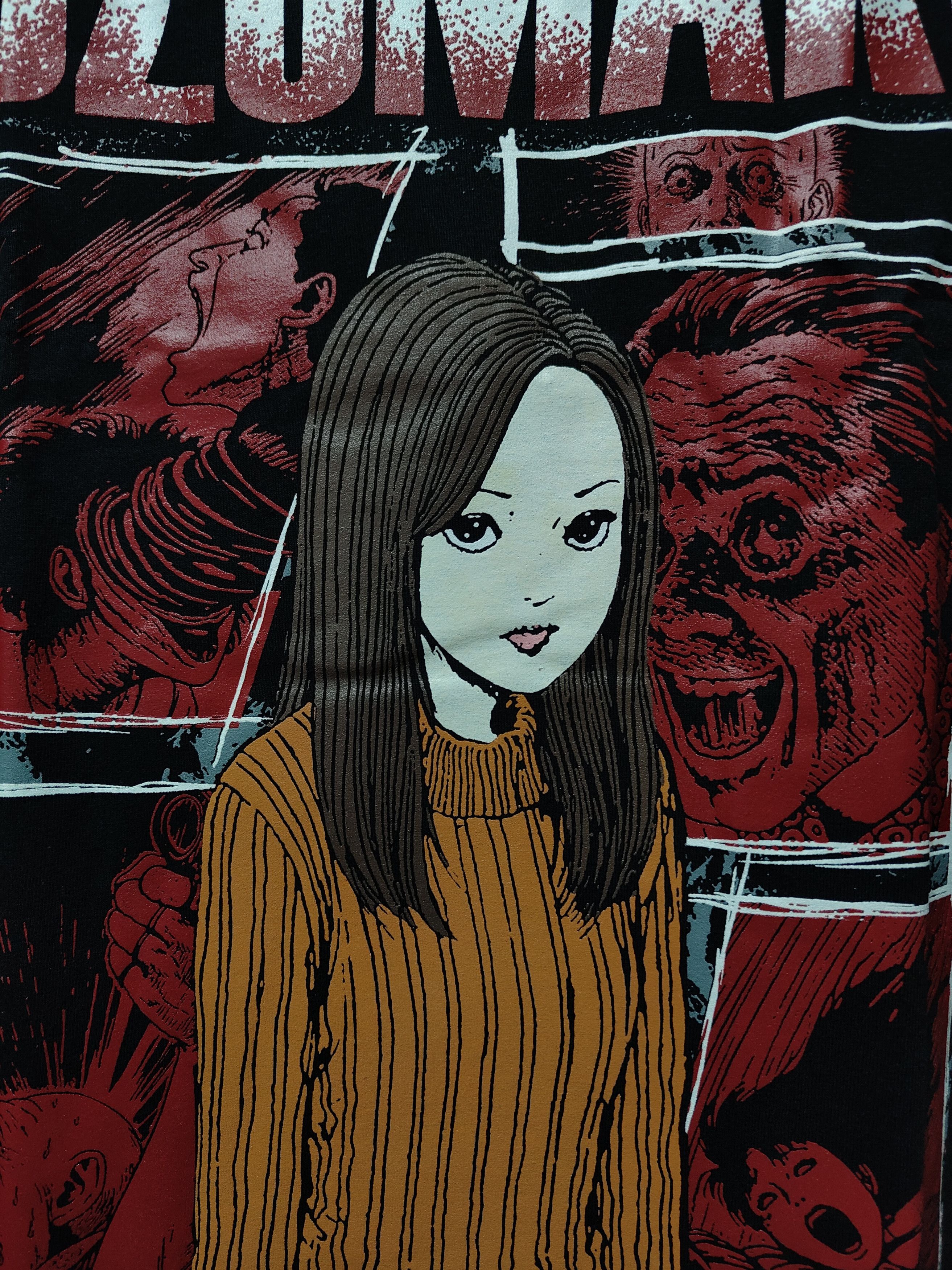 Anime Uzumaki Junji Ito Kirie Goshima T-shirt Size US XL / EU 56 / 4 - 3 Thumbnail