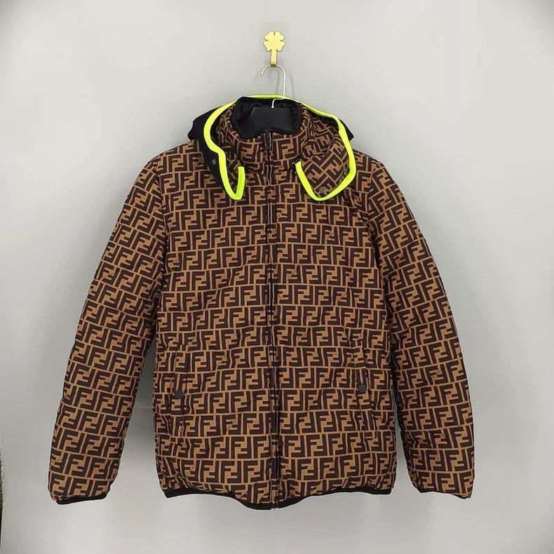 Fendi Fendi Double-Sided Monogram Down Jacket - dmc Size US XS / EU 42 / 0 - 1 Thumbnail
