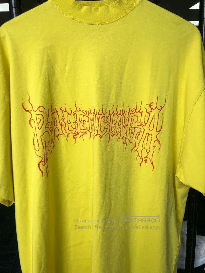 Balenciaga Balenciaga Yellow short-sleeve Size US M / EU 48-50 / 2 - 1 Thumbnail