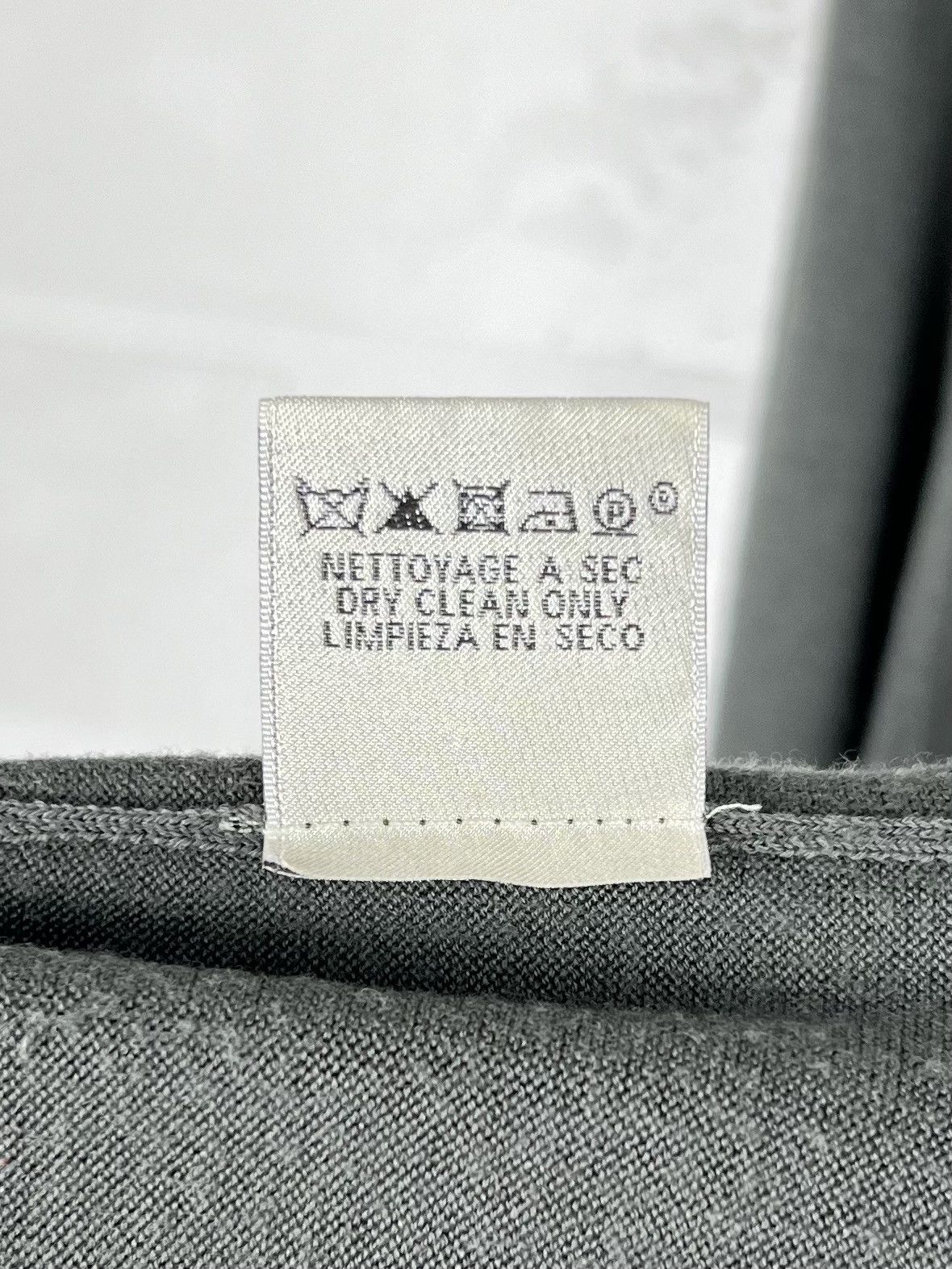 Hermes HERMES Sweater Crewneck Wool Monogram Textured H Gray Men's Size US XXL / EU 58 / 5 - 11 Thumbnail