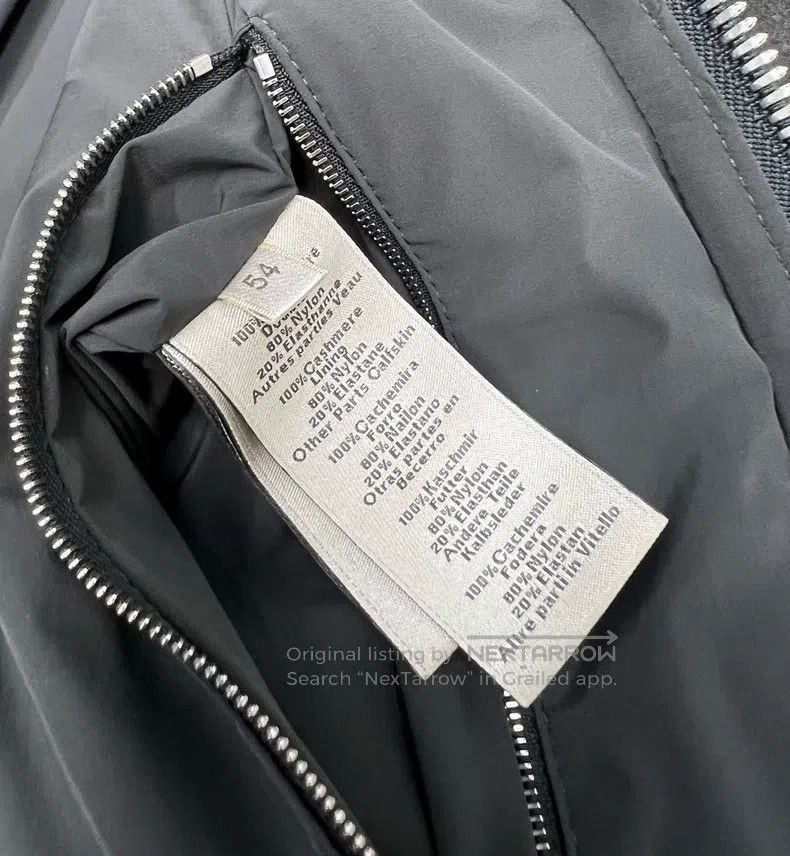 Hermes Hermes Knight Style Cashmere and Leather Puffer Jacket Size US L / EU 52-54 / 3 - 8 Thumbnail