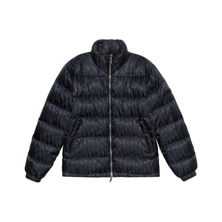 Dior Dior Black Long Sleeve Puffer Jacket 0079 Size US L / EU 52-54 / 3 - 1 Thumbnail