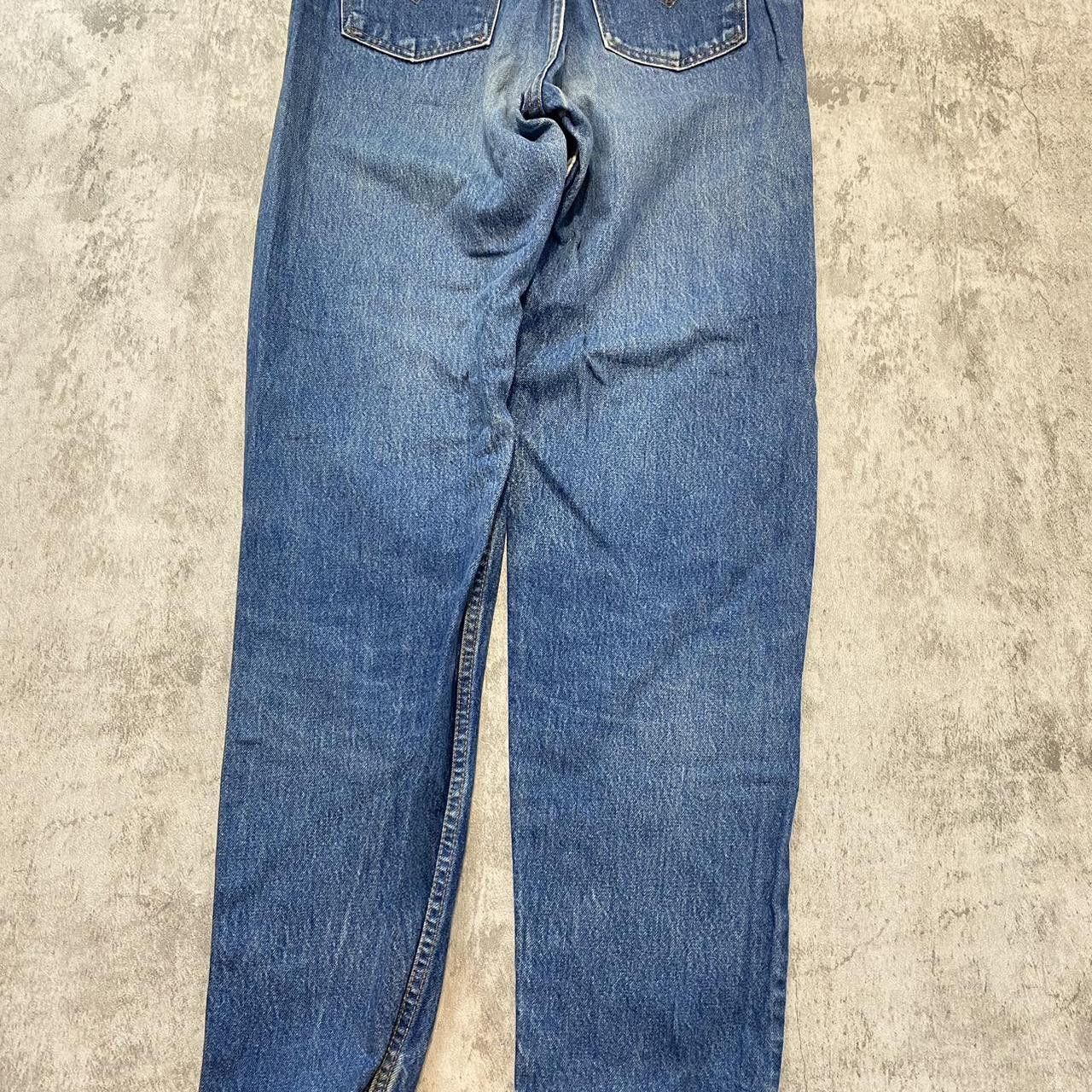 Levi's 80s Orange Tab Levi's 501 blue denim jeans Vintage Size US 34 / EU 50 - 2 Thumbnail