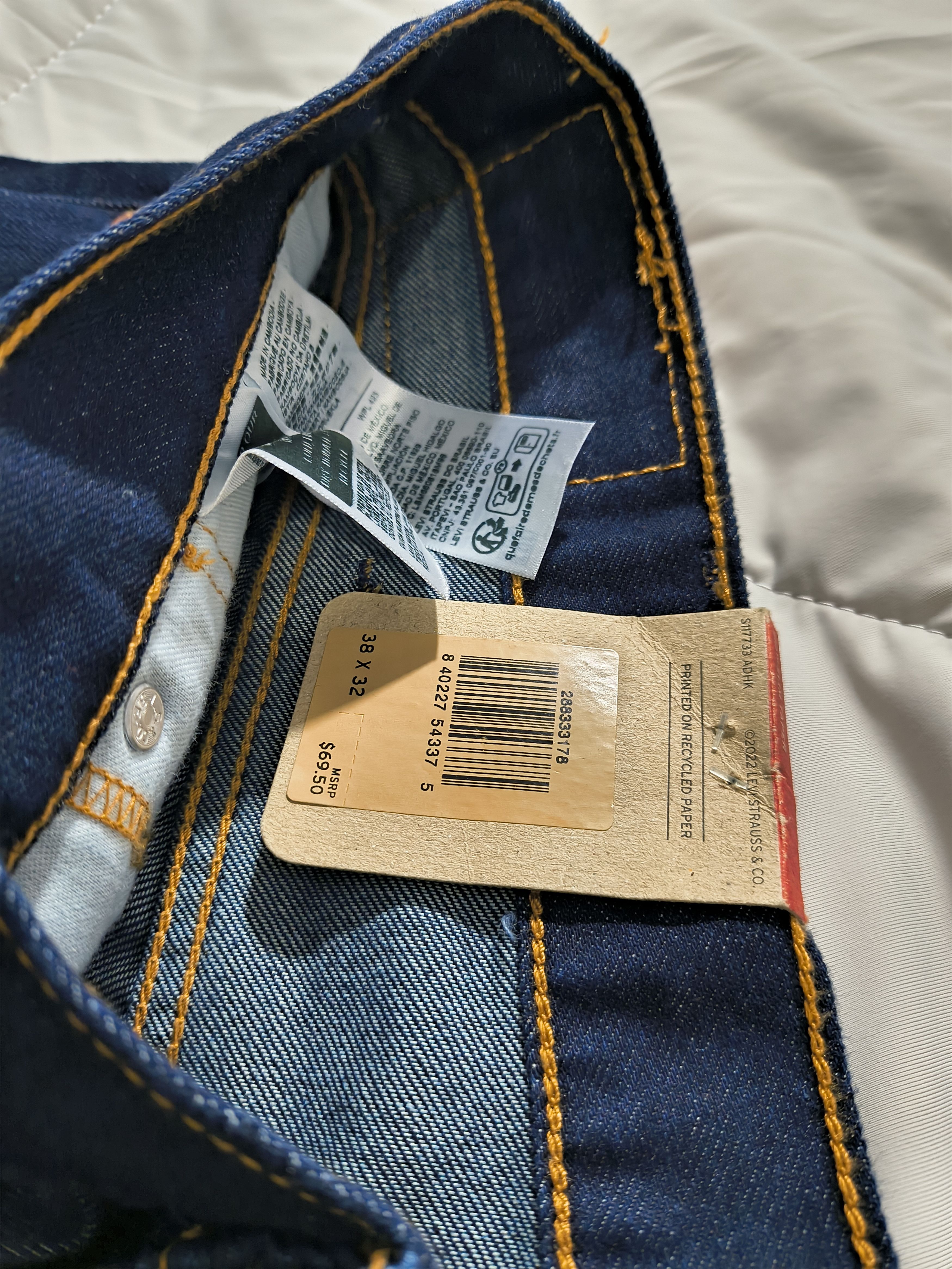 Levi's Levis 512 slim taper Size US 38 / EU 54 - 4 Thumbnail